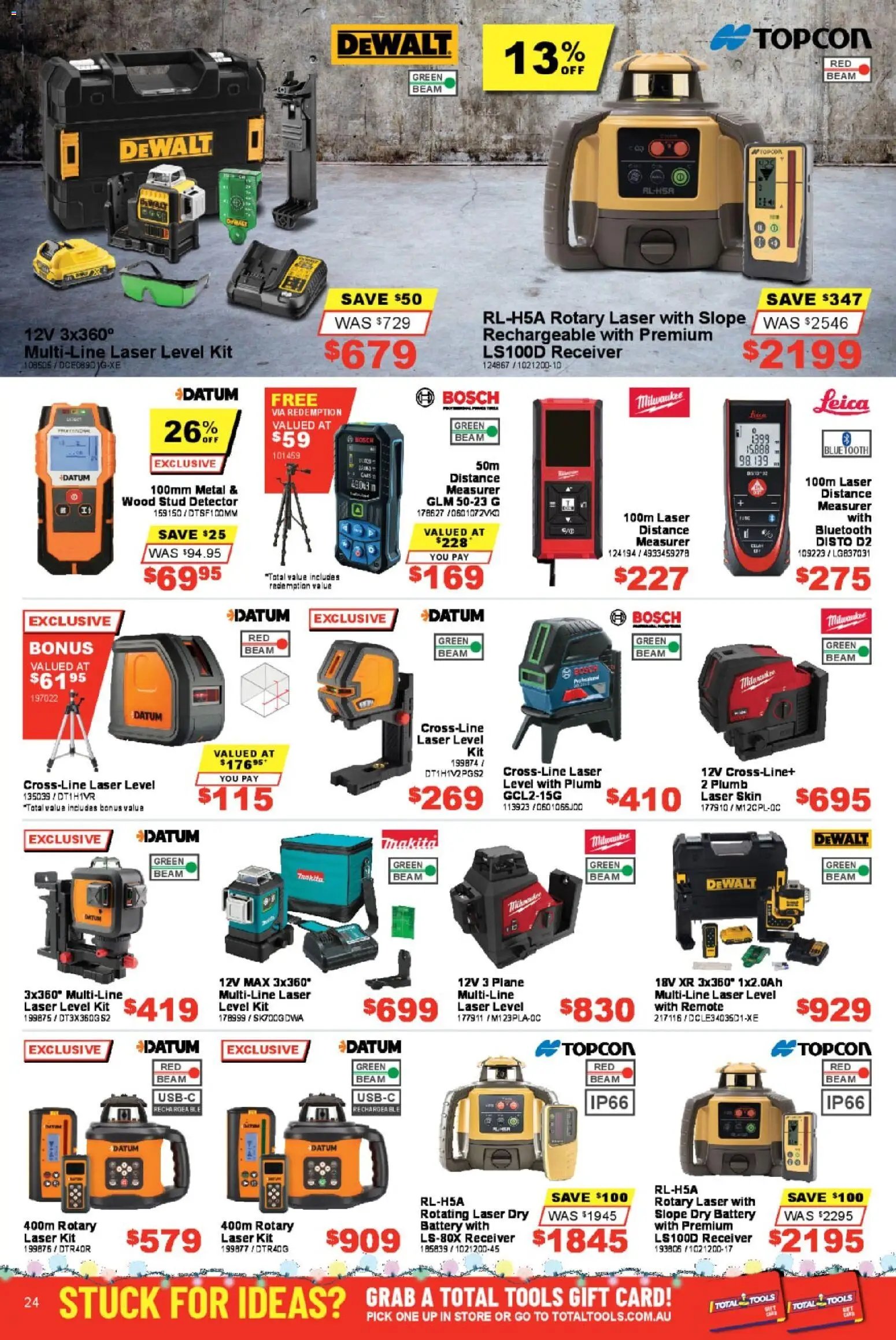 Total Tools Catalogue (2025-12-02 - 2025-12-24) | 22