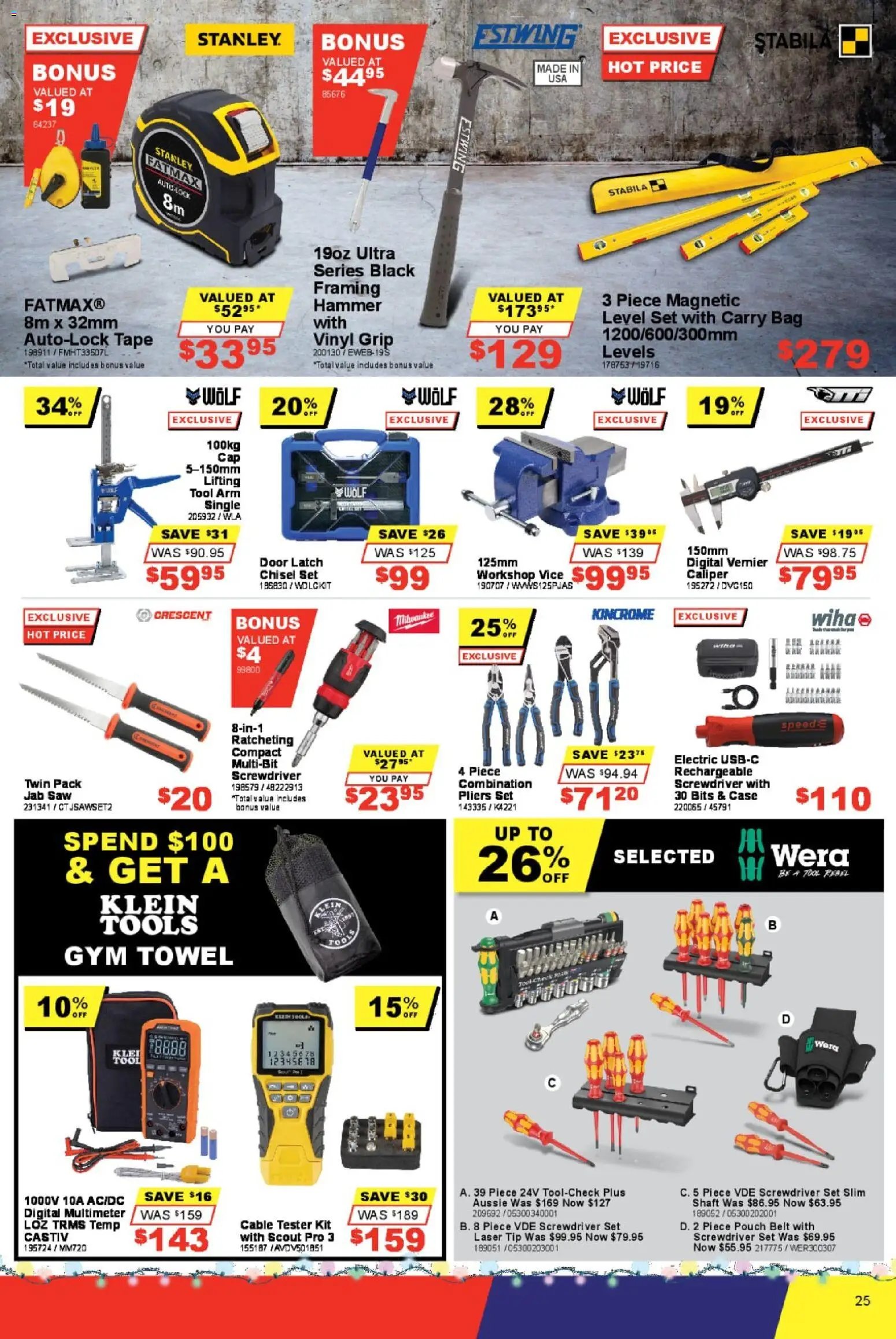 Total Tools Catalogue (2025-12-02 - 2025-12-24) | 23