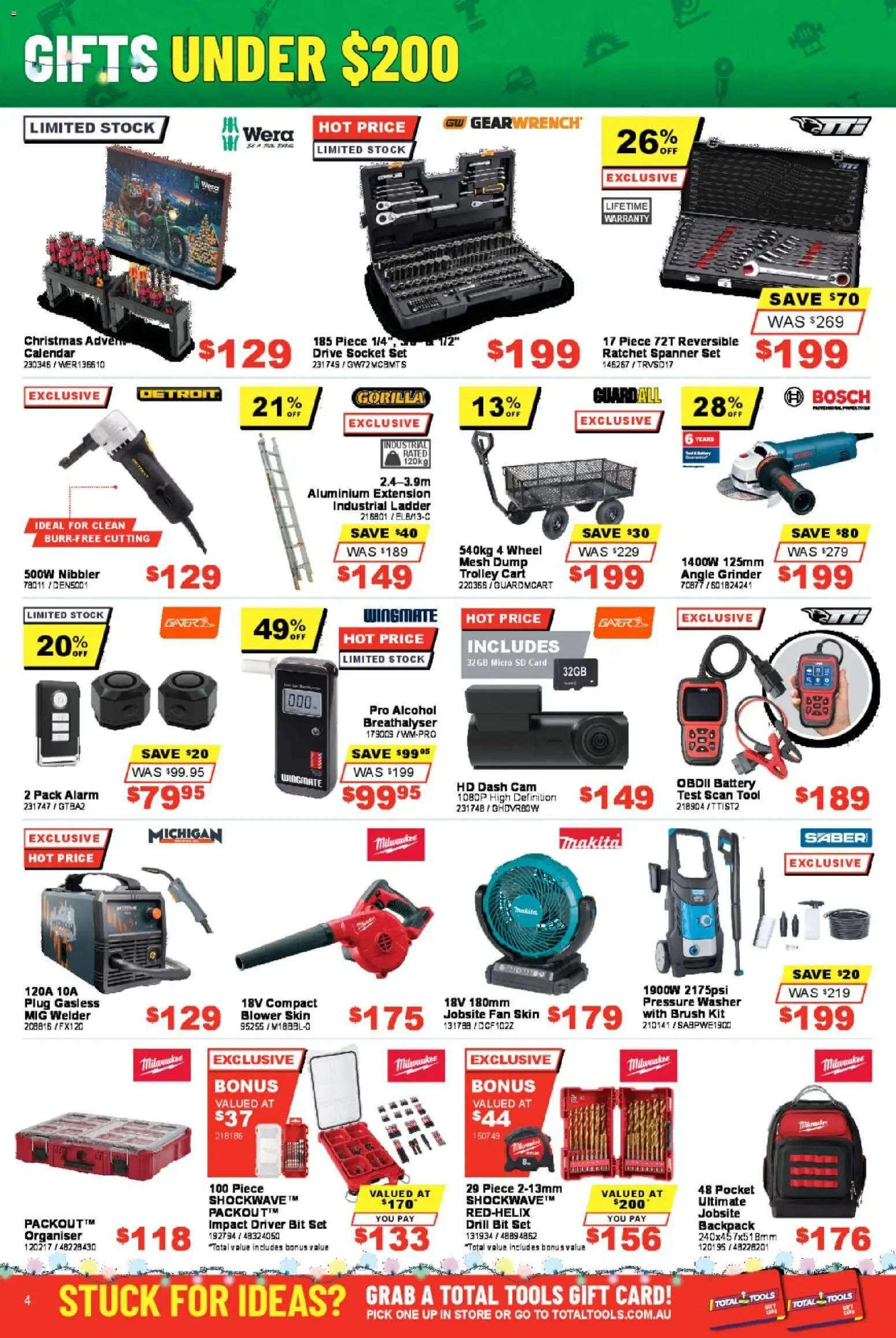 Total Tools Catalogue (2025-12-02 - 2025-12-24) | 4