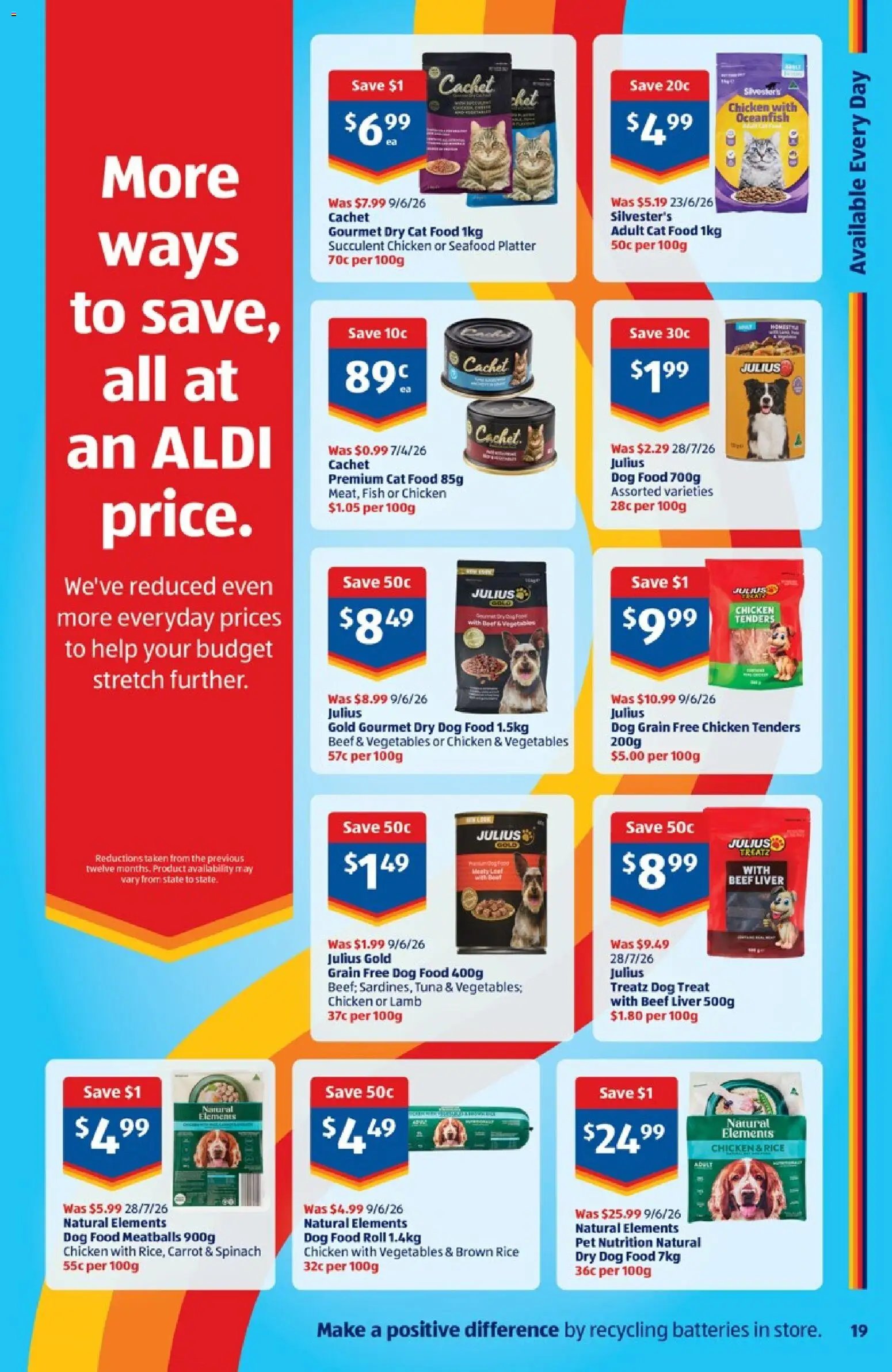 Aldi catalogue