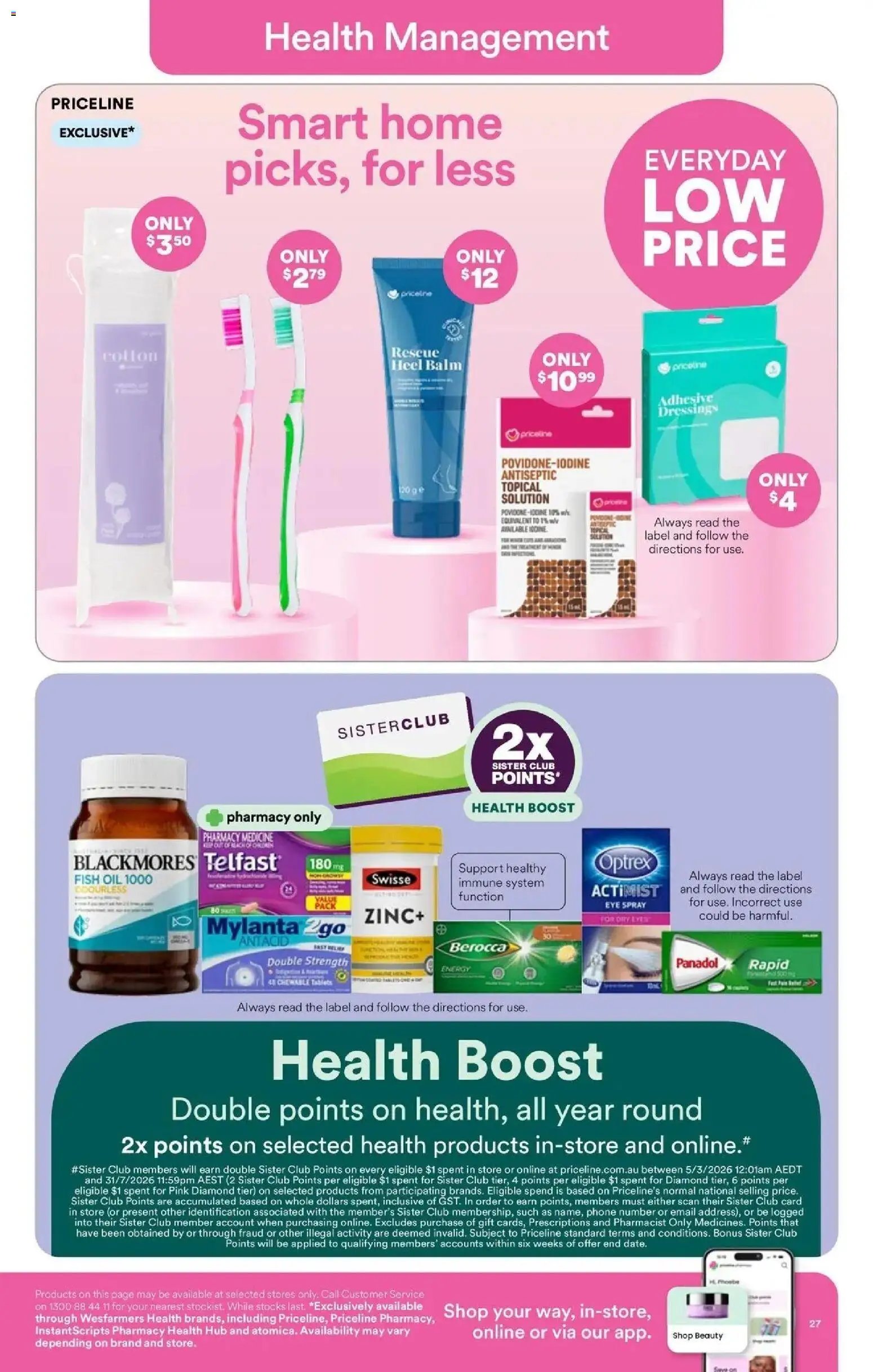 Priceline Pharmacy catalogue Albury