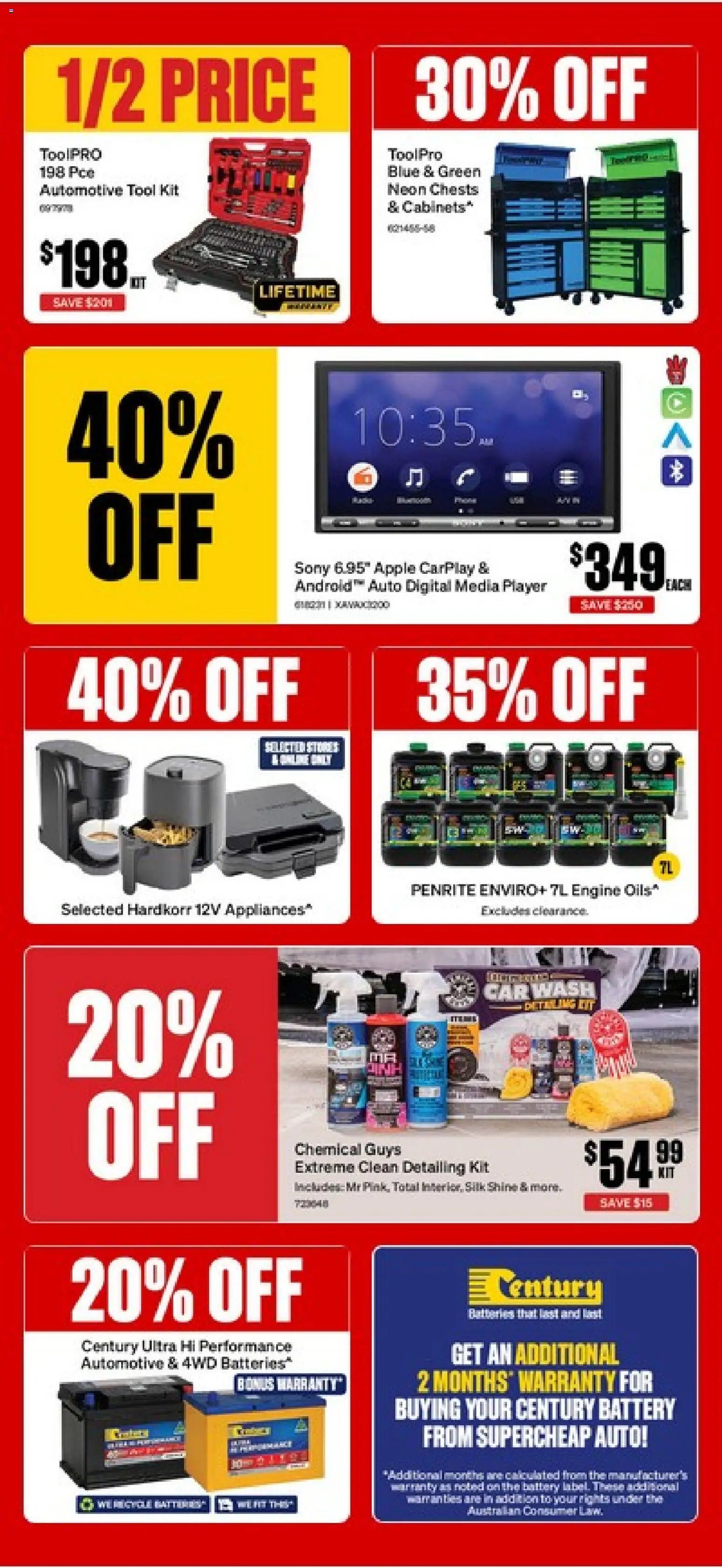 Supercheap Auto catalogue