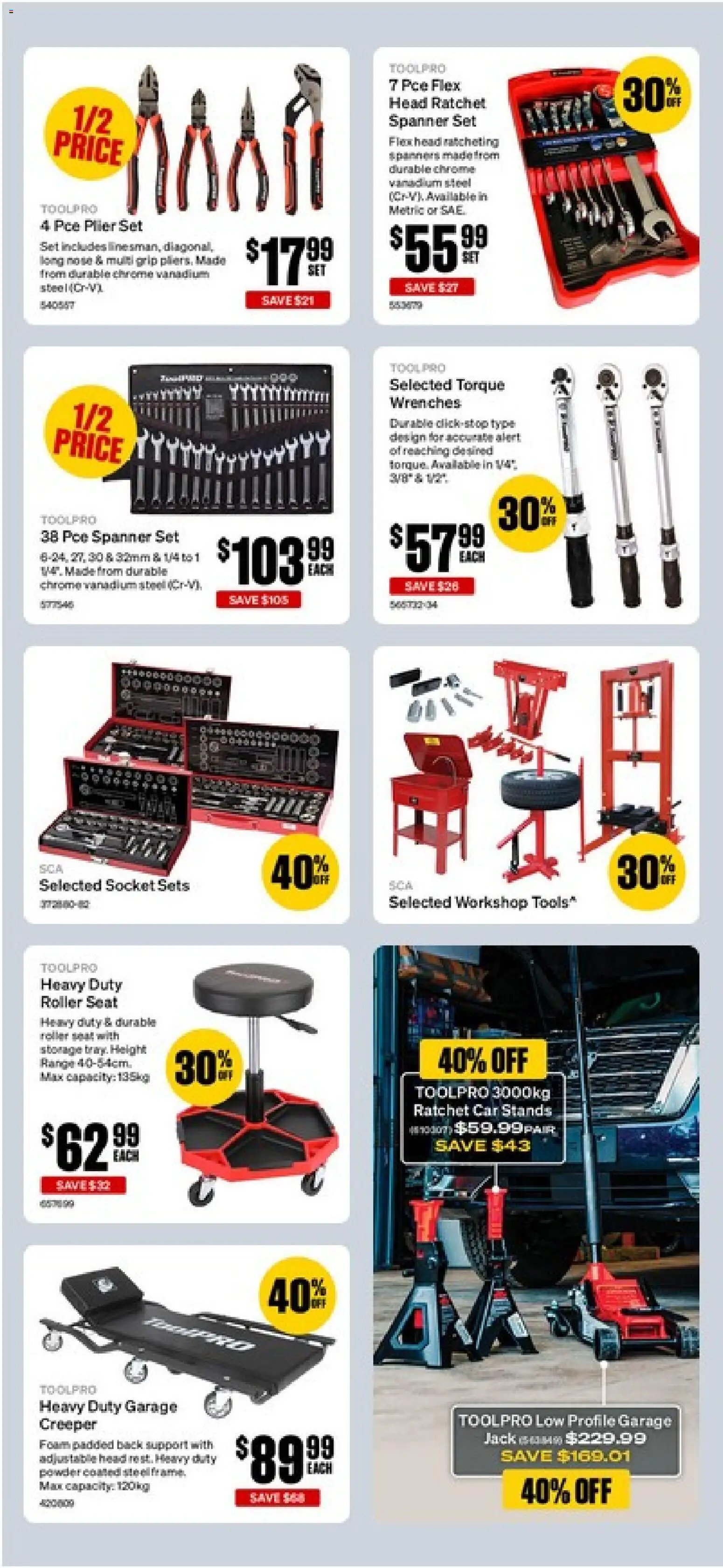 Supercheap Auto catalogue