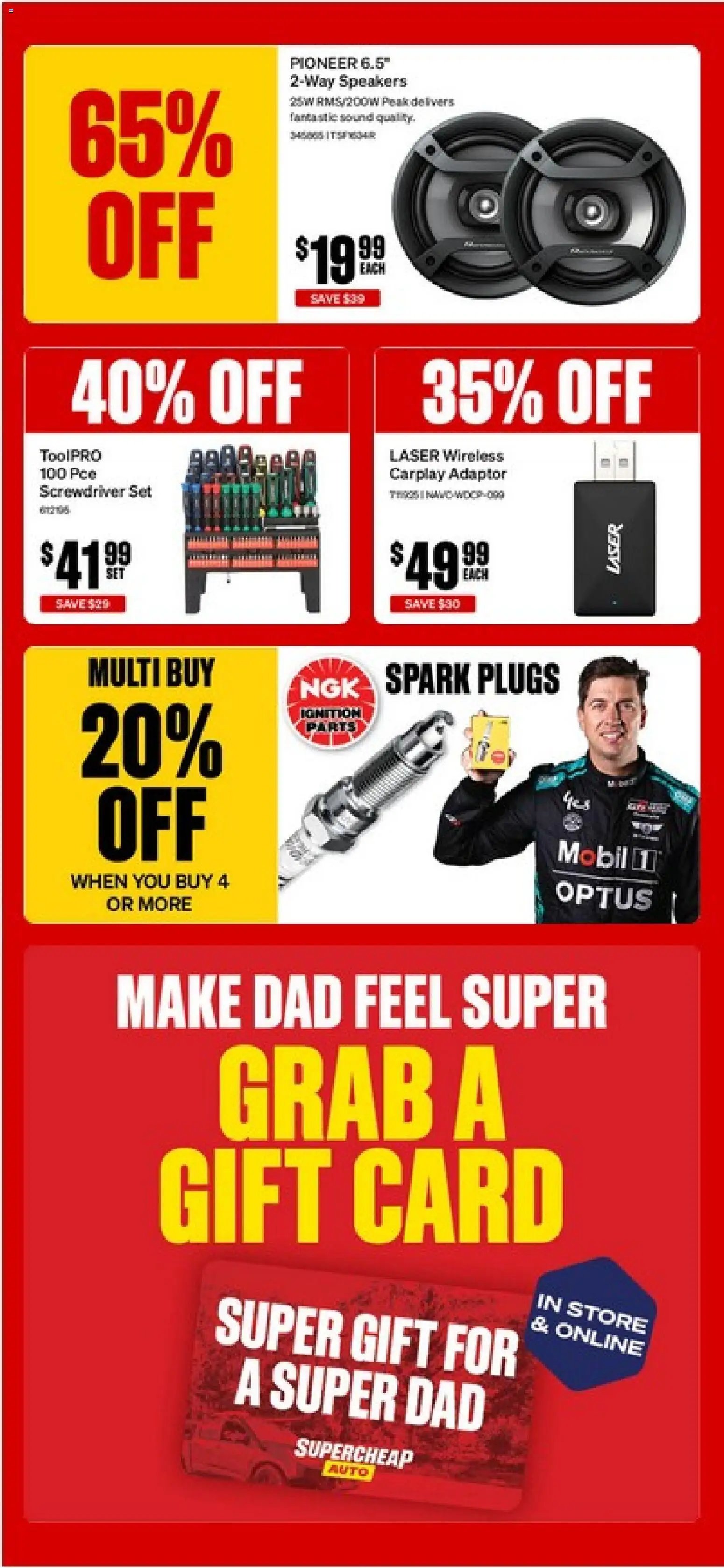 Supercheap Auto catalogue