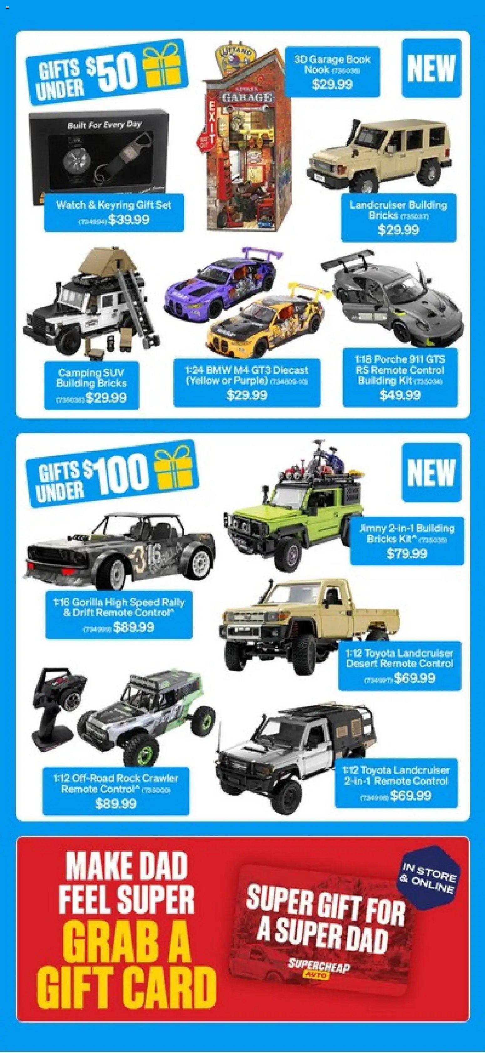 Supercheap Auto catalogue