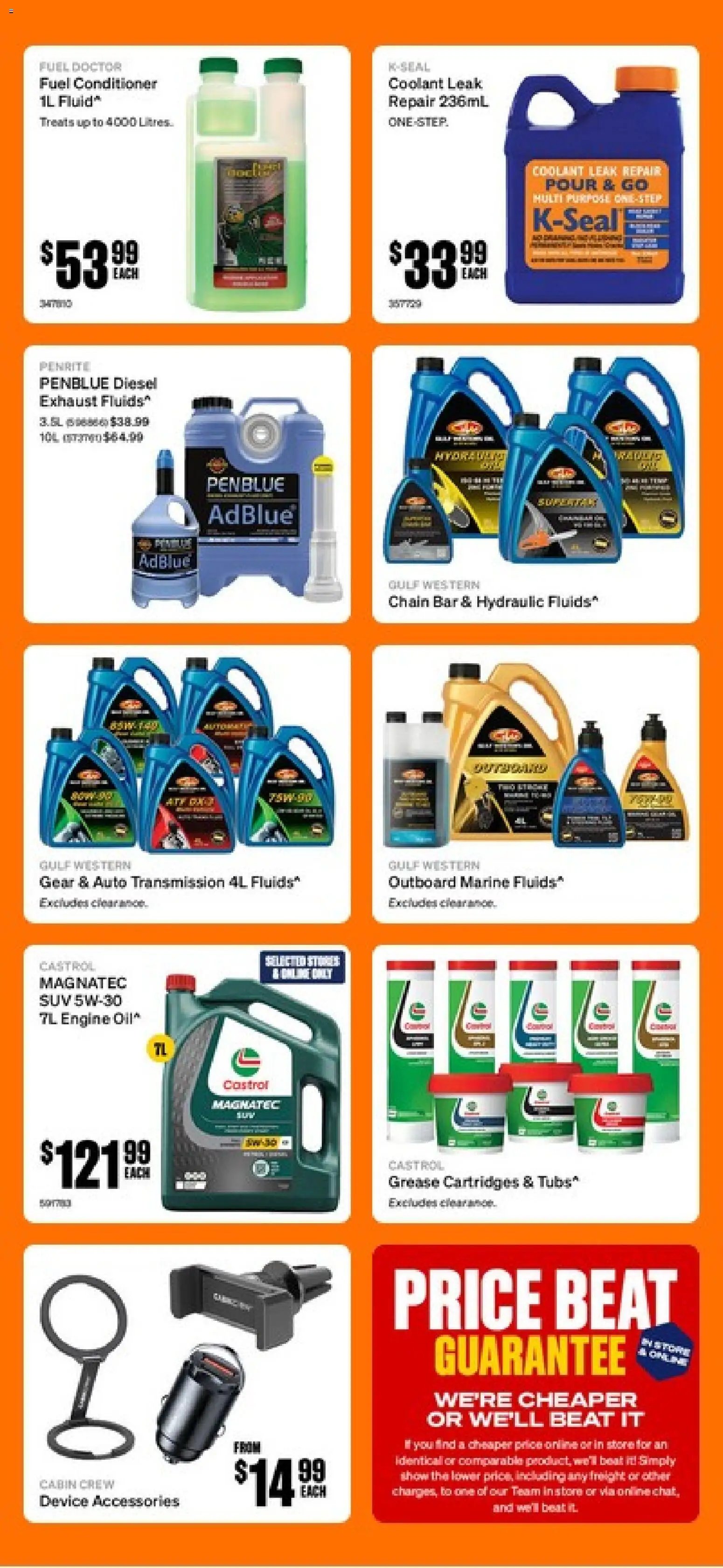 Supercheap Auto catalogue
