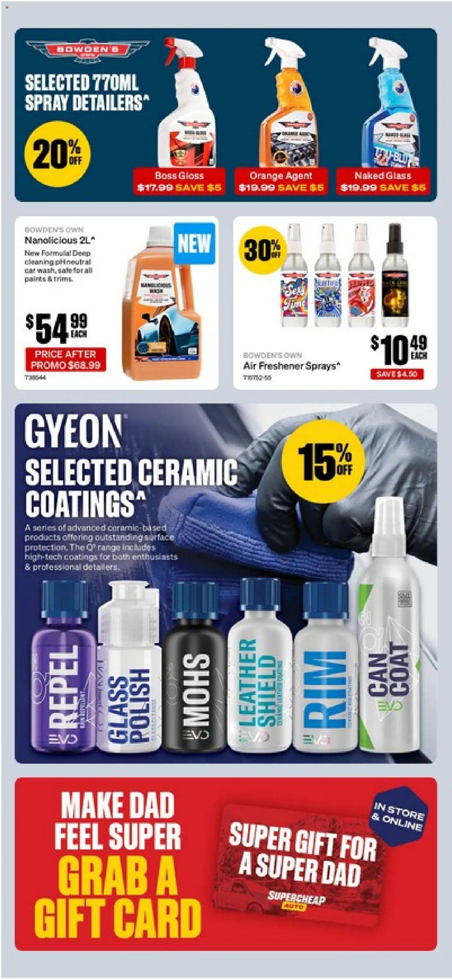 Supercheap Auto catalogue