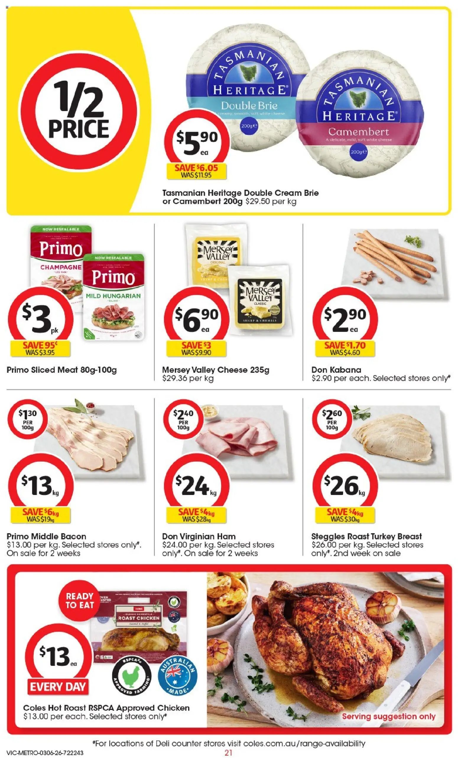 Coles catalogue VIC