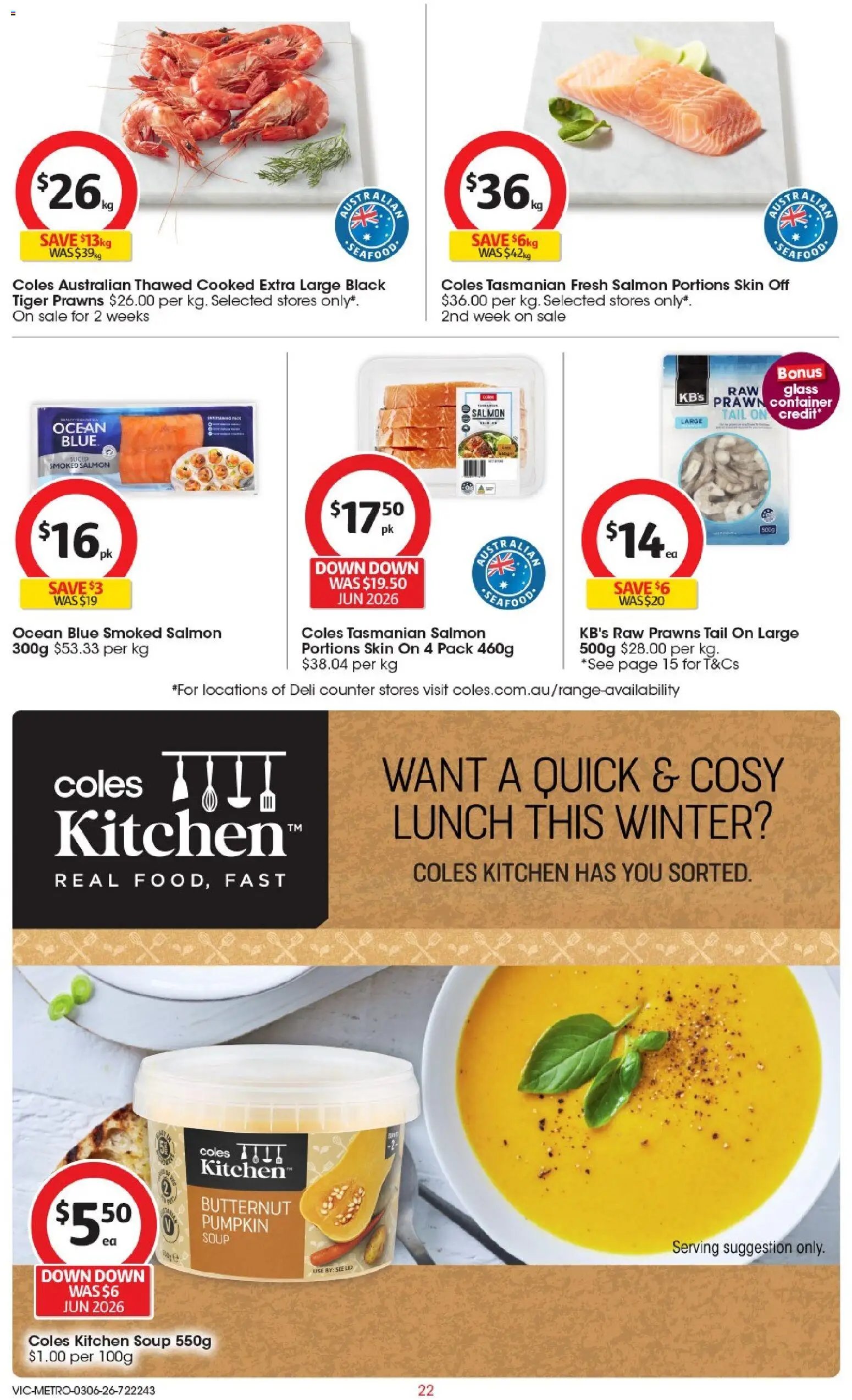 Coles catalogue VIC