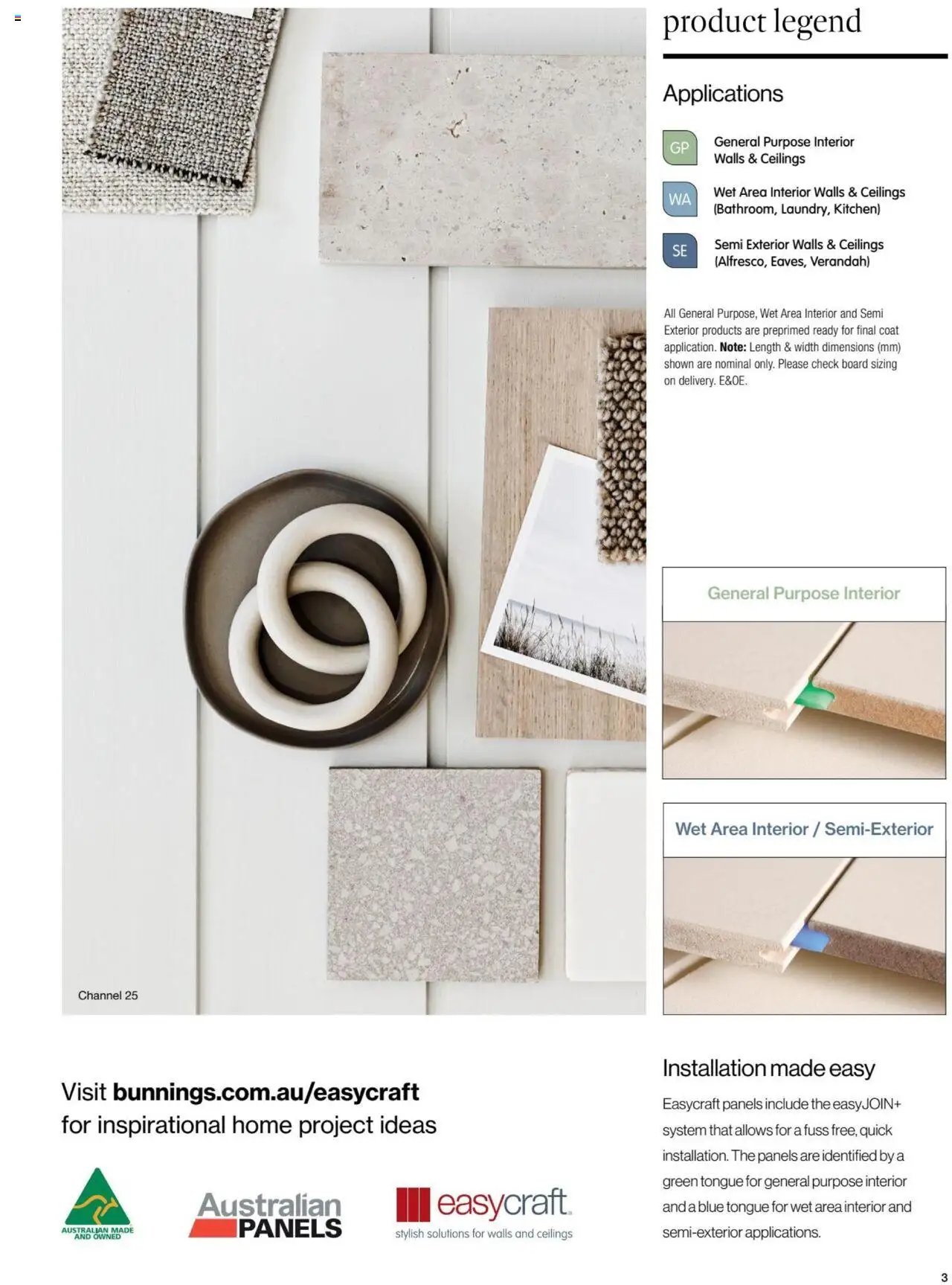 Bunnings Warehouse Easycraft Walls & Ceilings (2024-10-28 - 2026-10-28) | 3