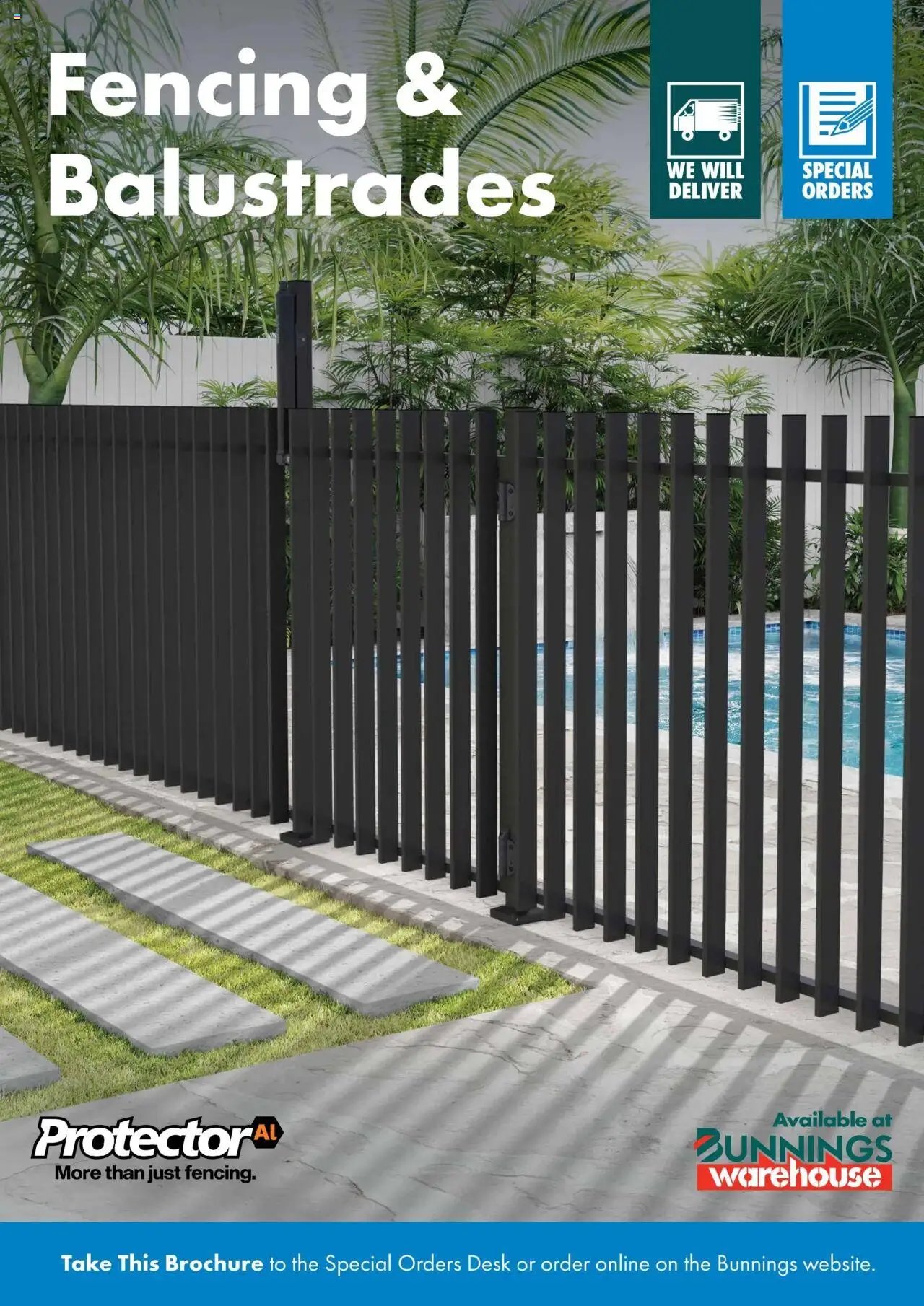 Bunnings Warehouse - Protectoral Aluminium and Glass Fencing Brochure (2025-09-22 - 2026-09-22) | 1