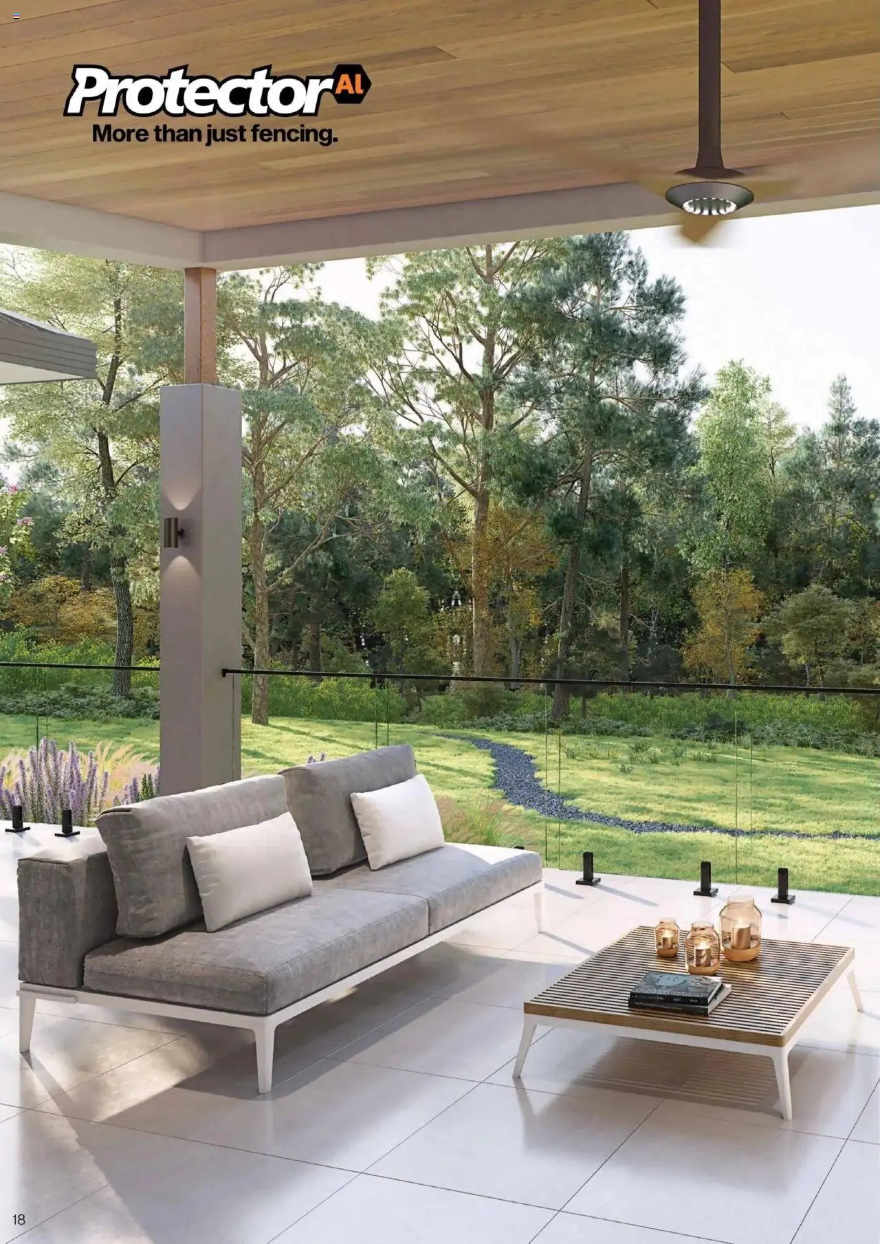 Bunnings Warehouse - Protectoral Aluminium and Glass Fencing Brochure (2025-09-22 - 2026-09-22) | 18