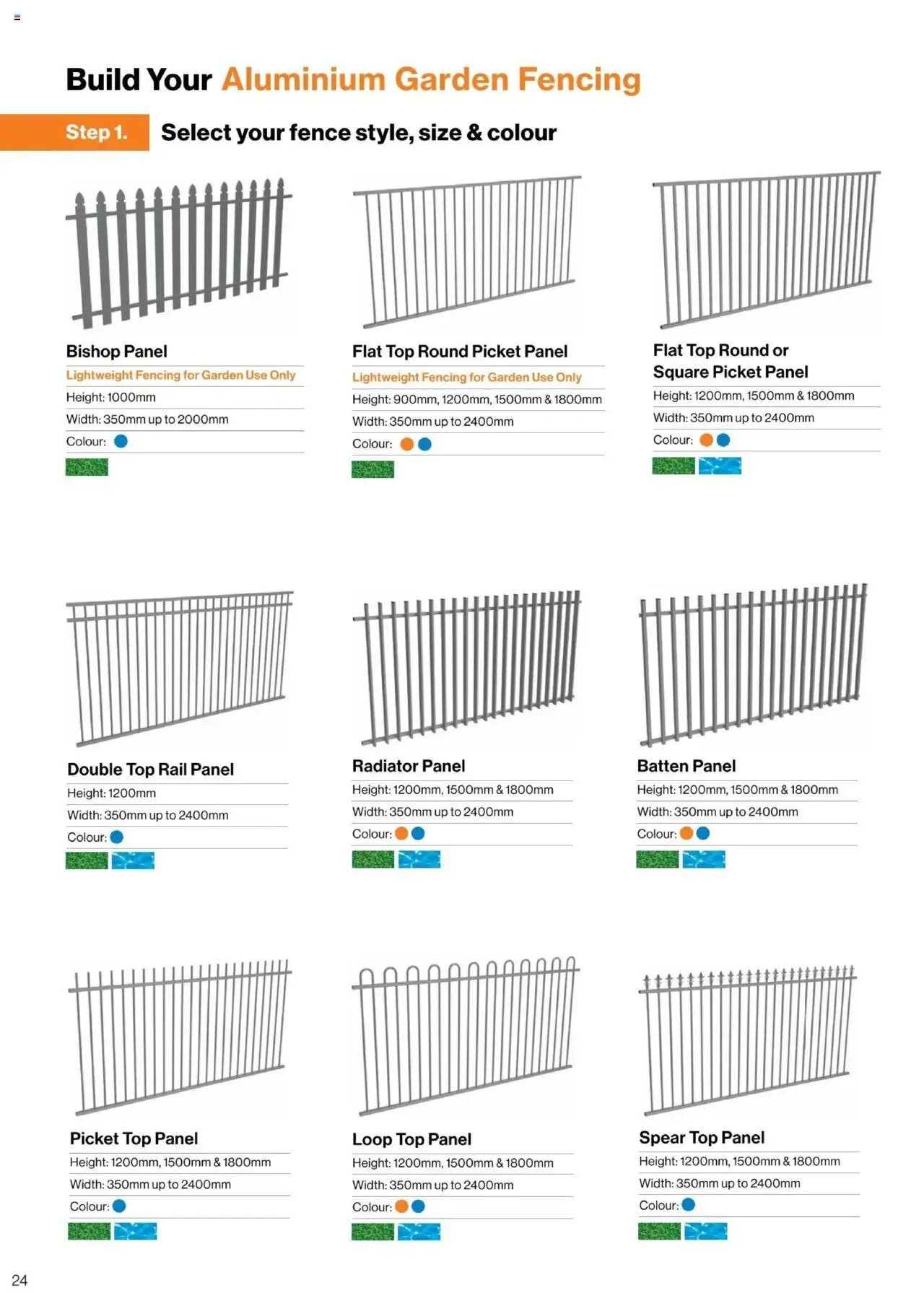 Bunnings Warehouse - Protectoral Aluminium and Glass Fencing Brochure (2025-09-22 - 2026-09-22) | 24