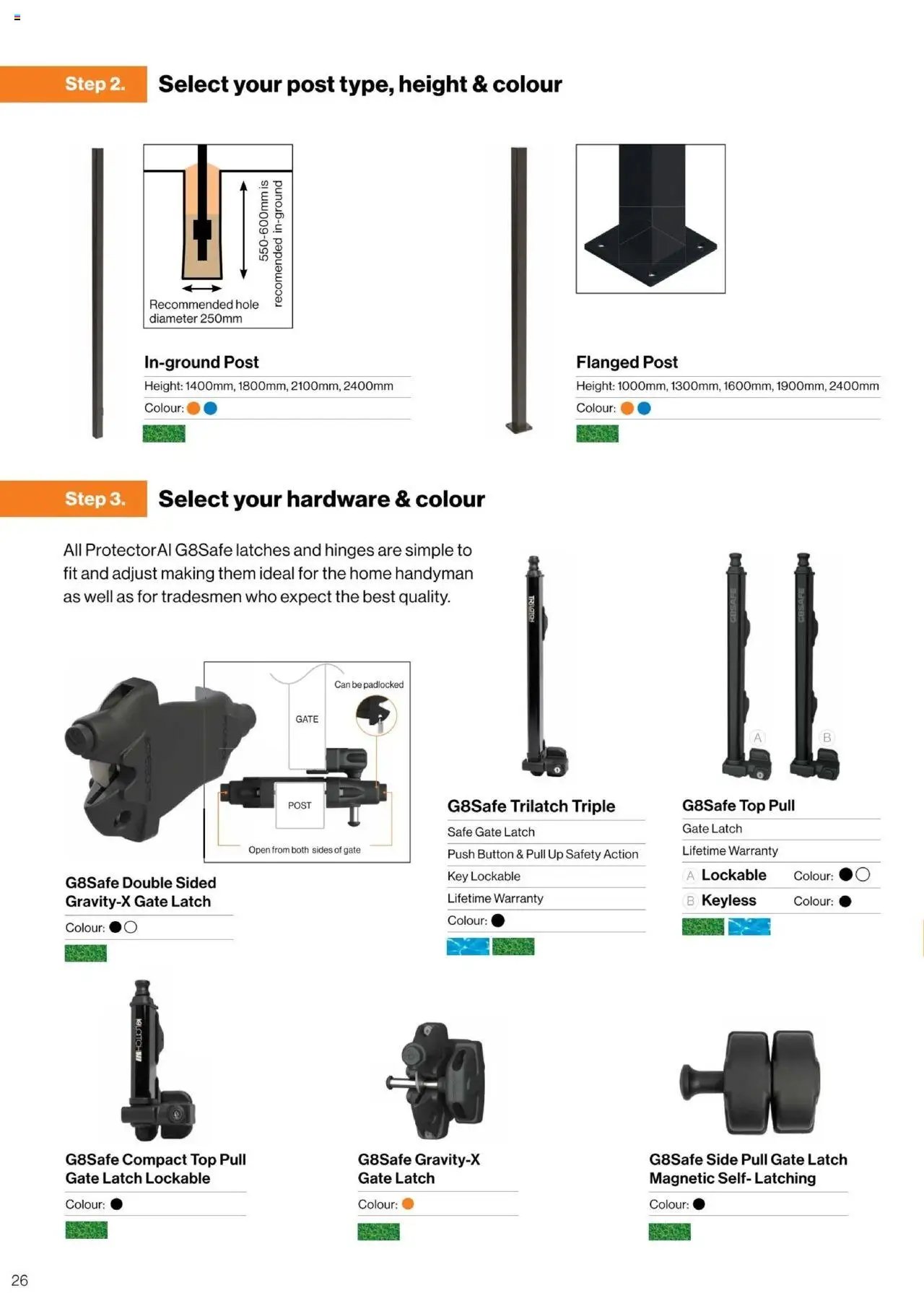 Bunnings Warehouse - Protectoral Aluminium and Glass Fencing Brochure (2025-09-22 - 2026-09-22) | 26