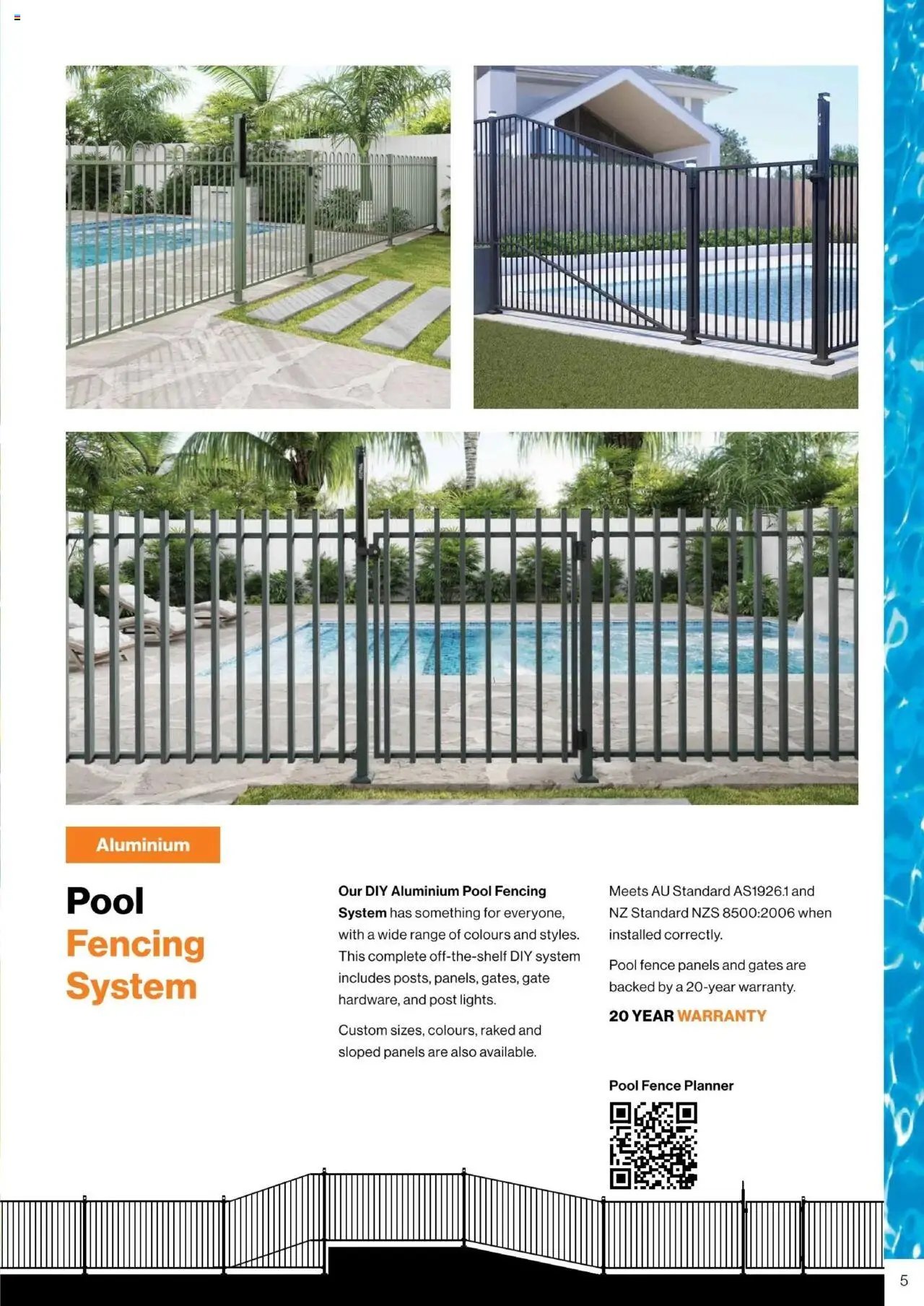 Bunnings Warehouse - Protectoral Aluminium and Glass Fencing Brochure (2025-09-22 - 2026-09-22) | 5