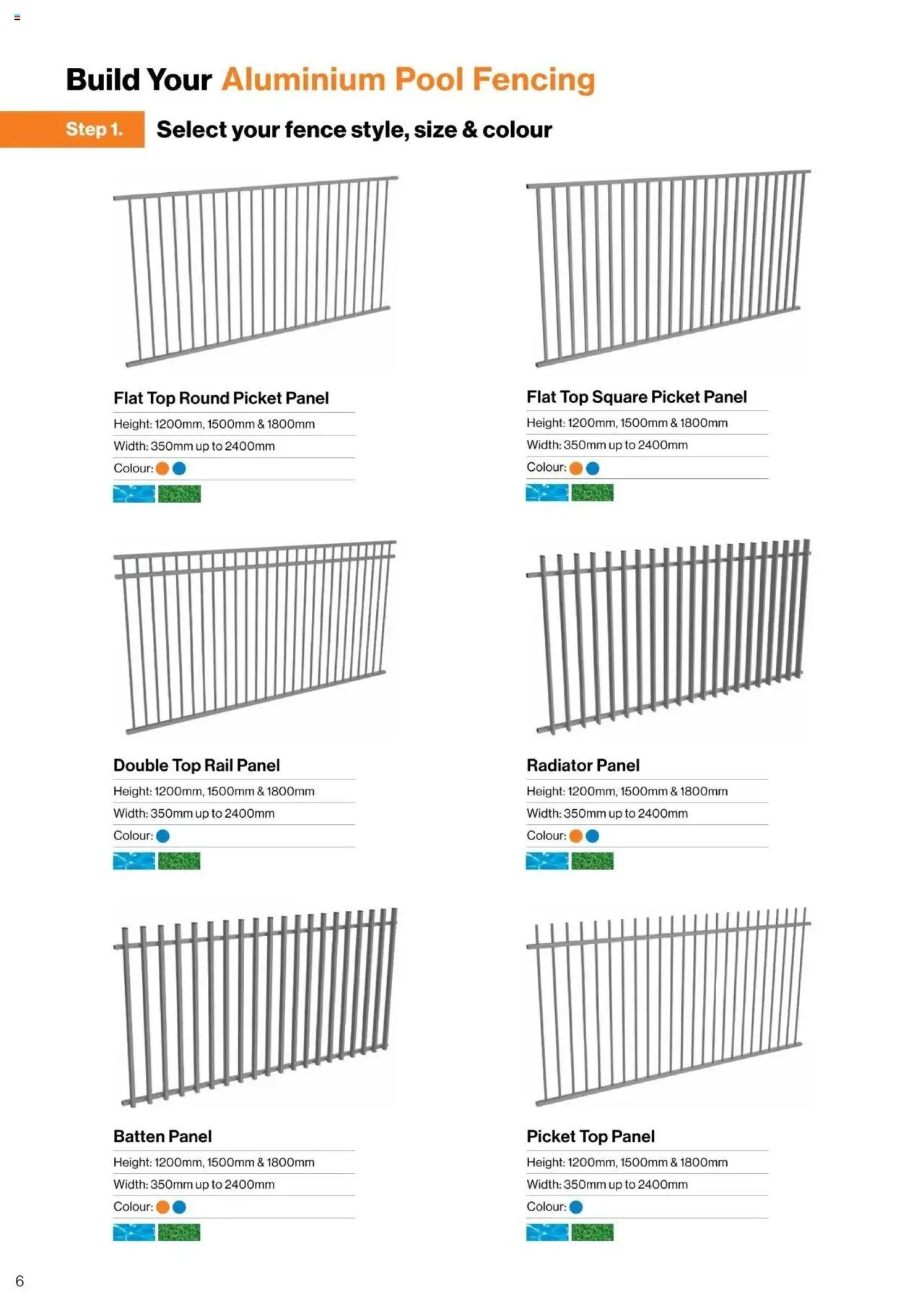 Bunnings Warehouse - Protectoral Aluminium and Glass Fencing Brochure (2025-09-22 - 2026-09-22) | 6