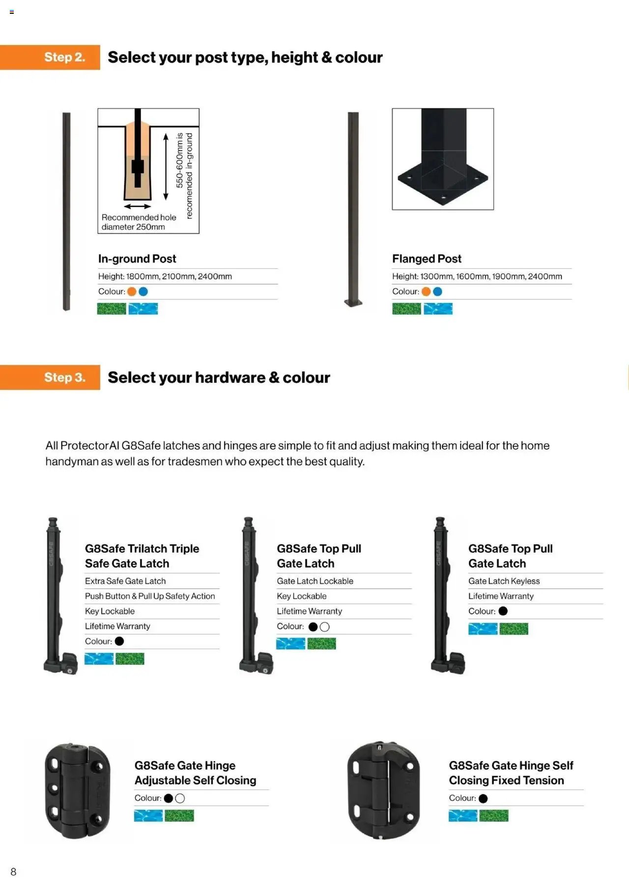 Bunnings Warehouse - Protectoral Aluminium and Glass Fencing Brochure (2025-09-22 - 2026-09-22) | 8