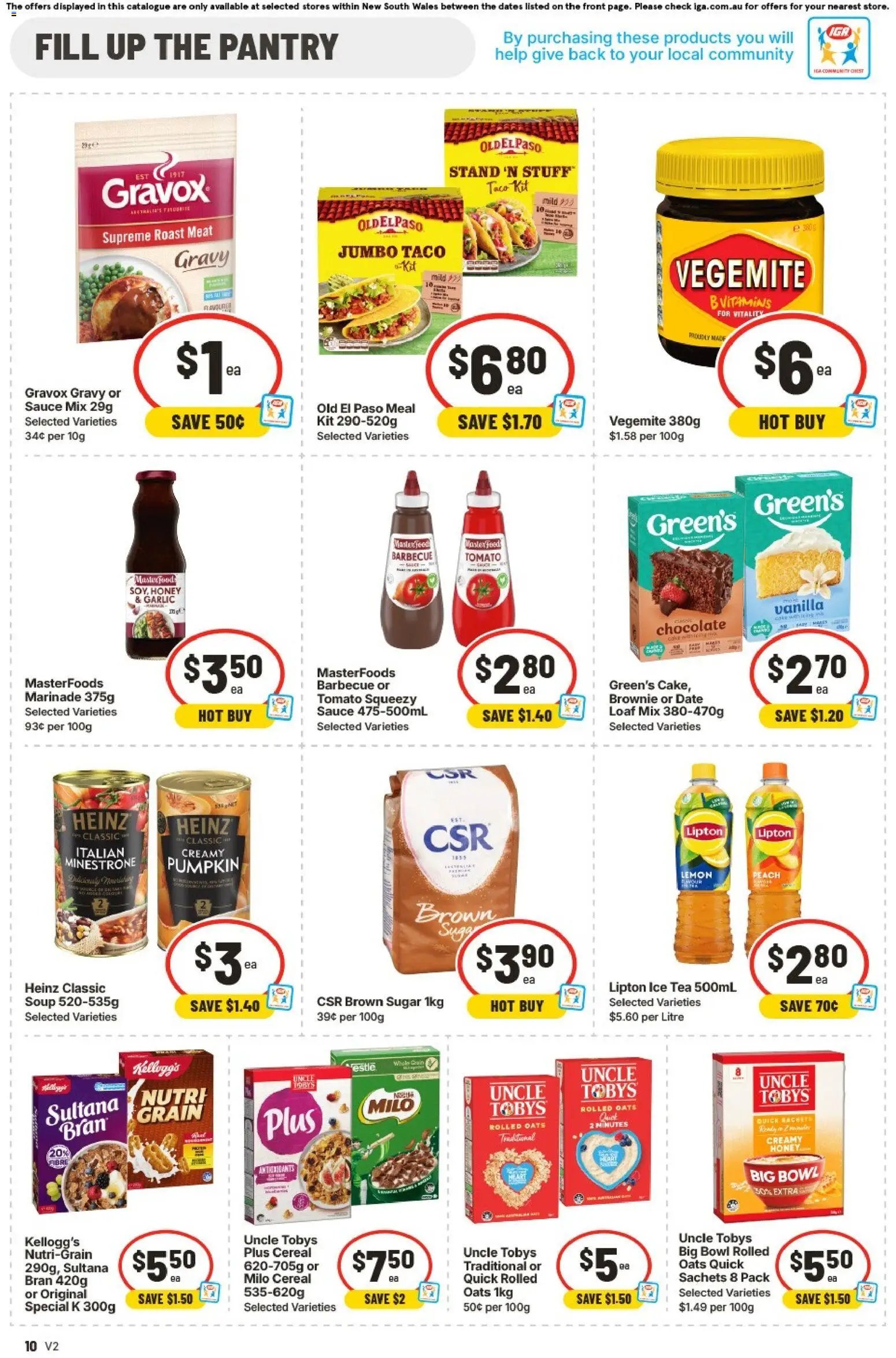 IGA catalogue NSW Medium V2