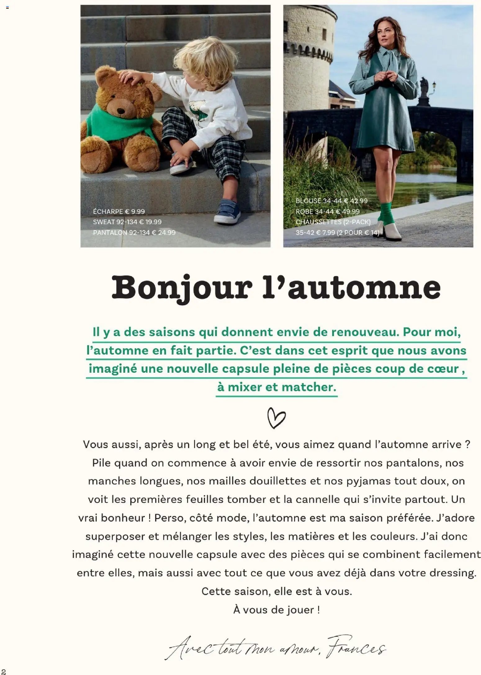 Bel&Bo - Nouvelle collection Frances by Bel&Bo du 10 octobre 2026