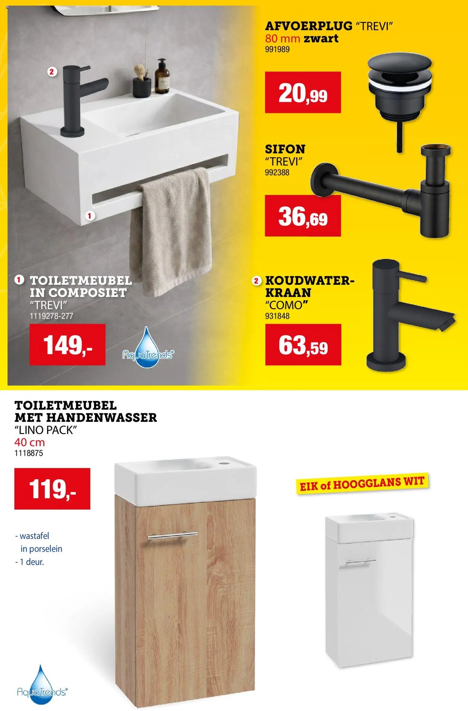 Hubo - Sanitairspecial