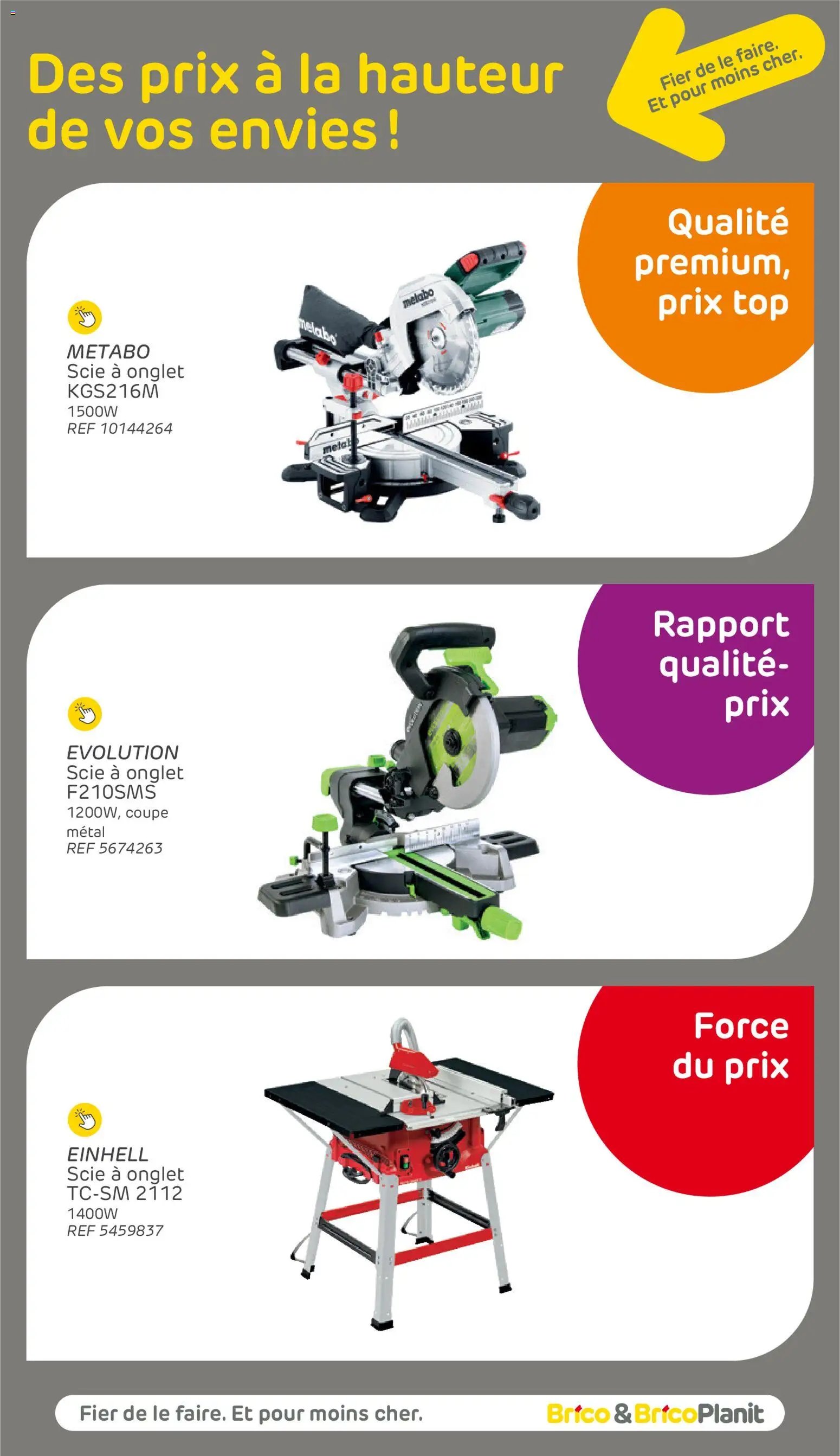 Brico Plan-it catalogue powertools