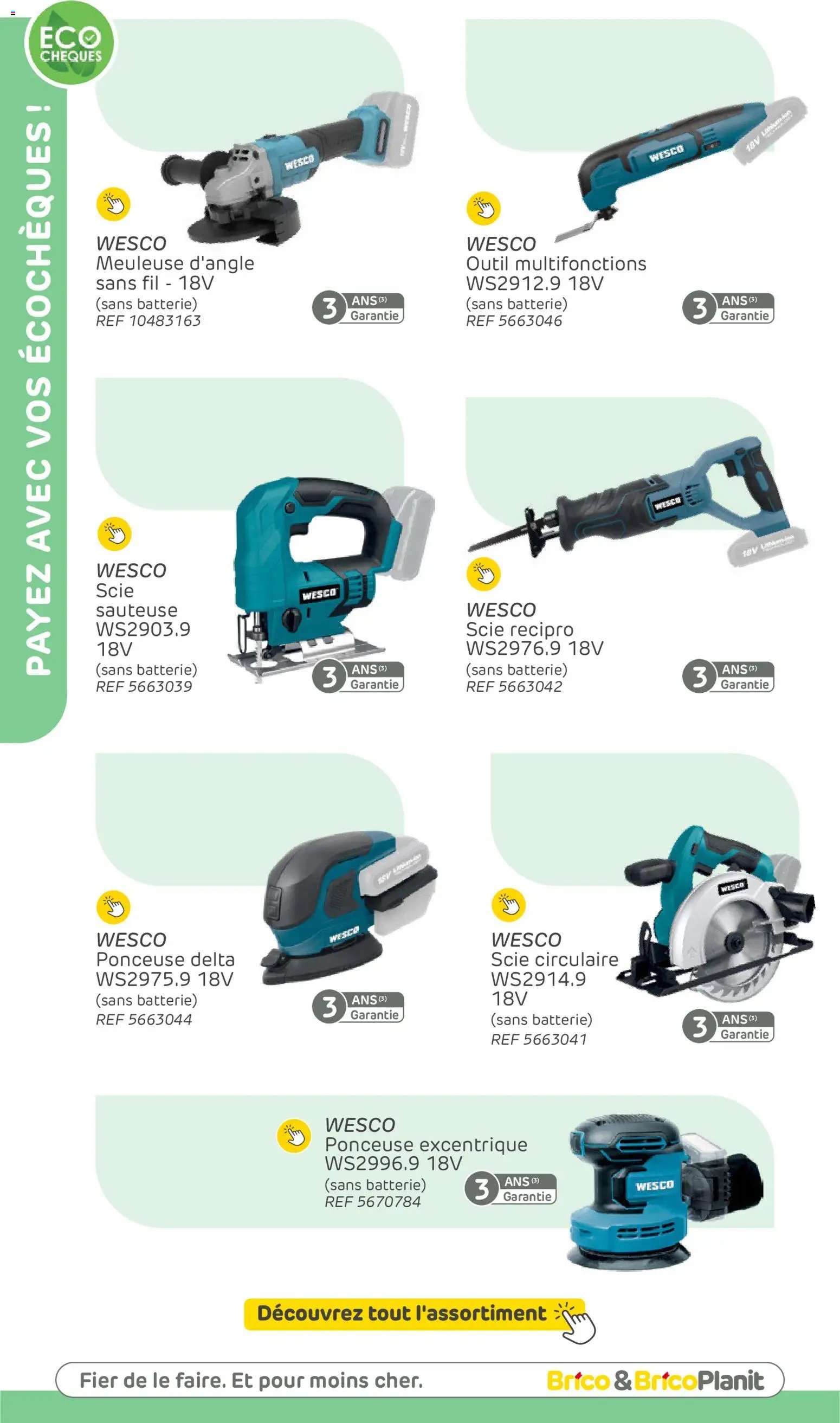 Brico Plan-it catalogue powertools