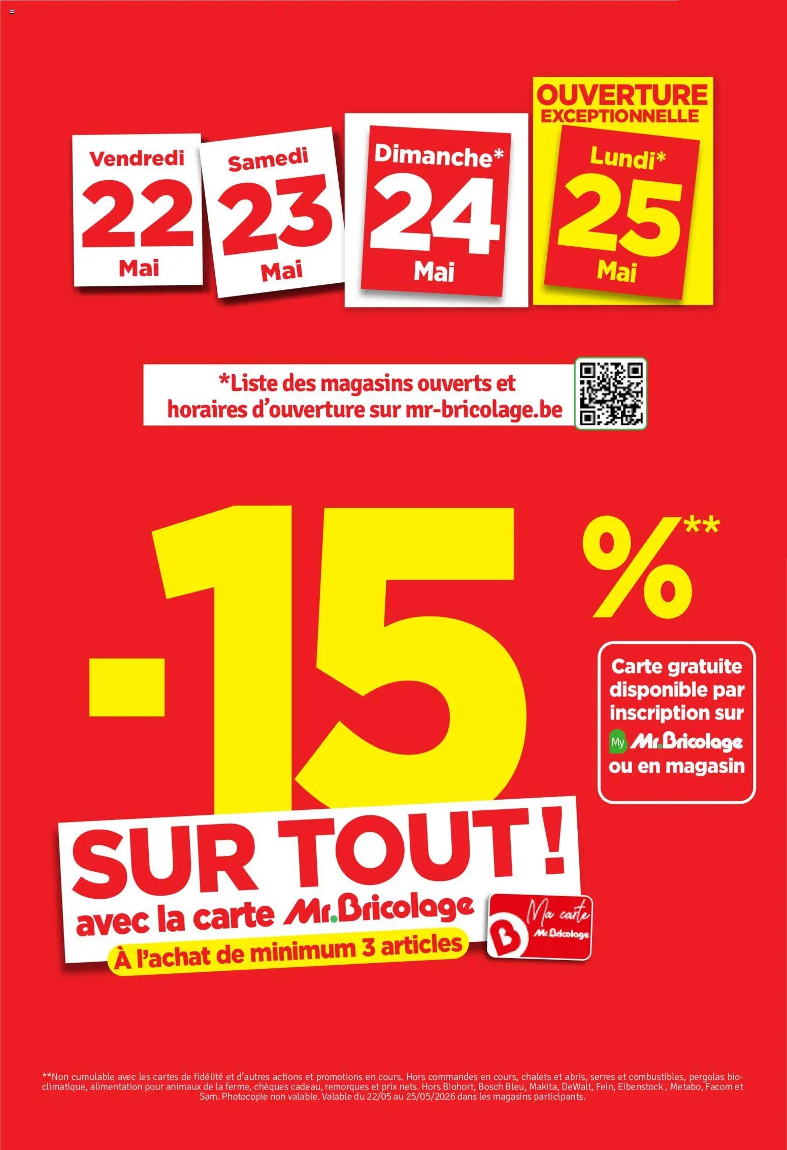 Mr Bricolage folder / publicité (2026-05-19 - 2026-05-31)