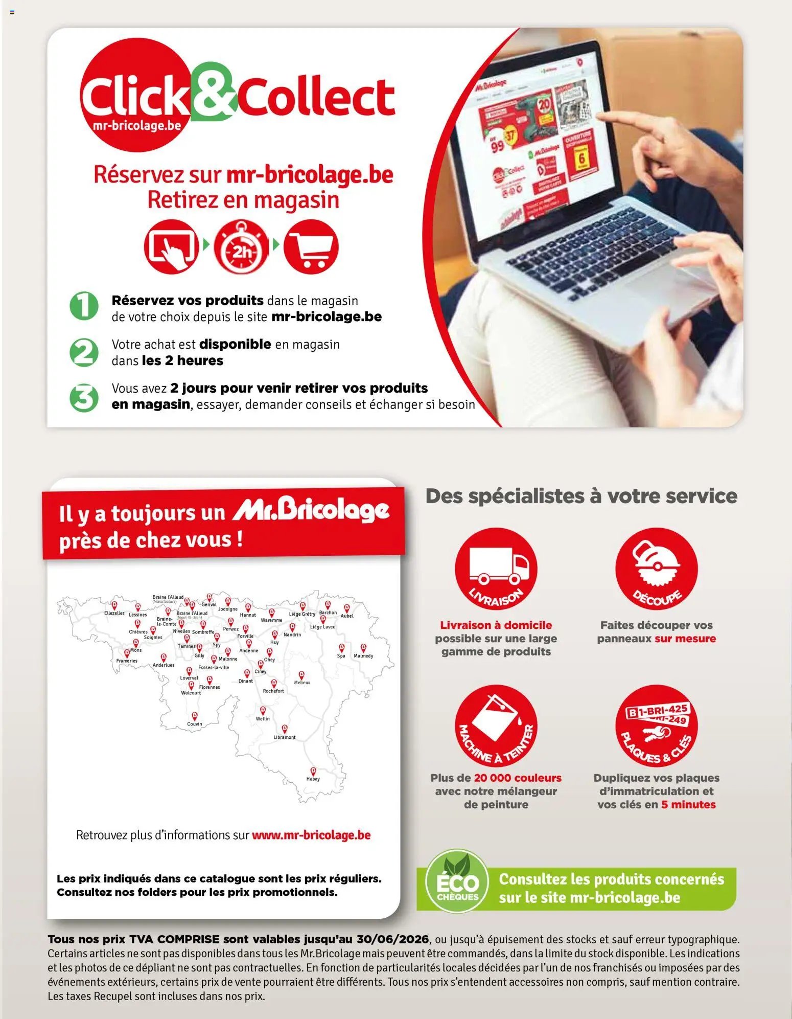 Mr Bricolage folder / publicité