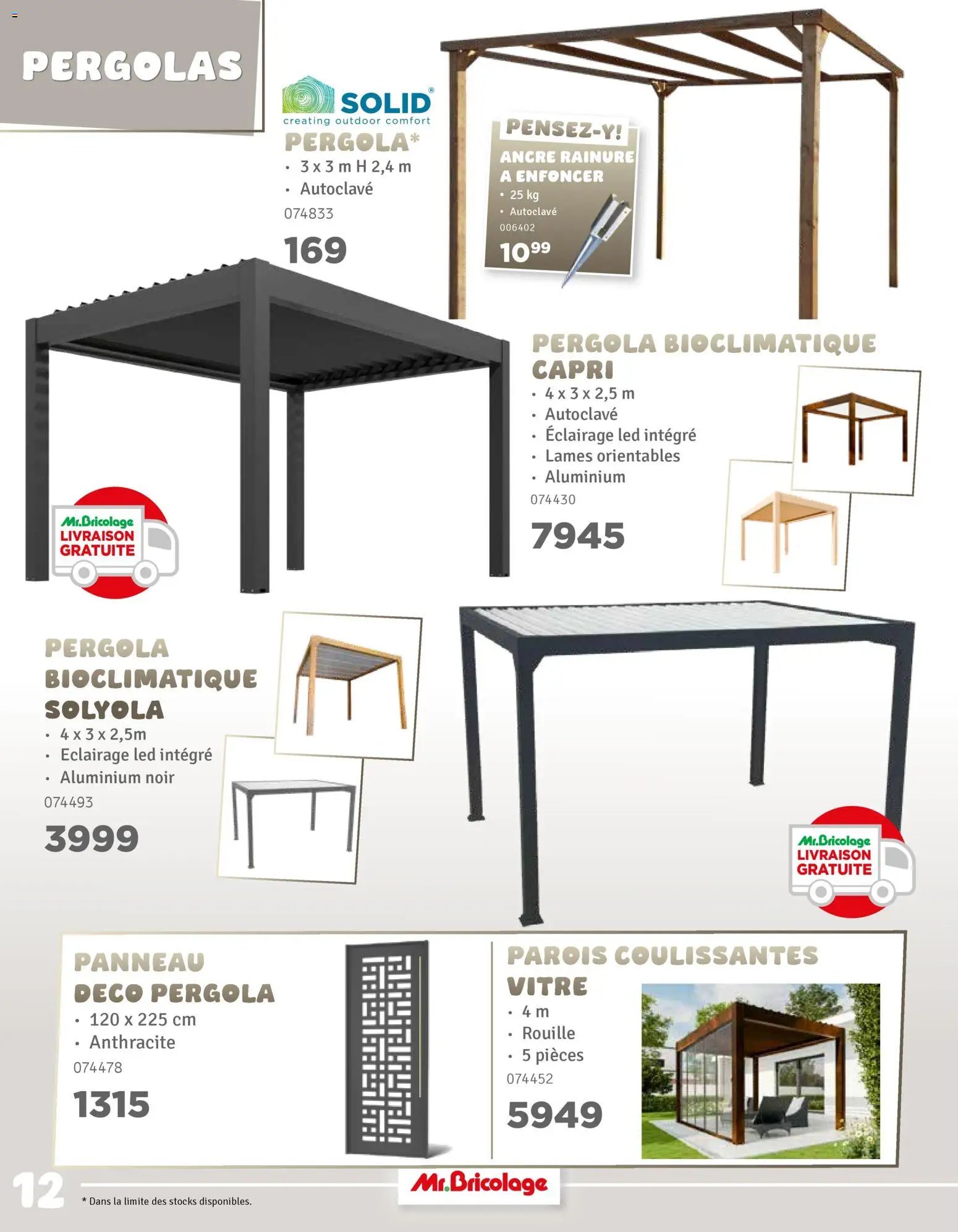 Mr Bricolage folder / publicité