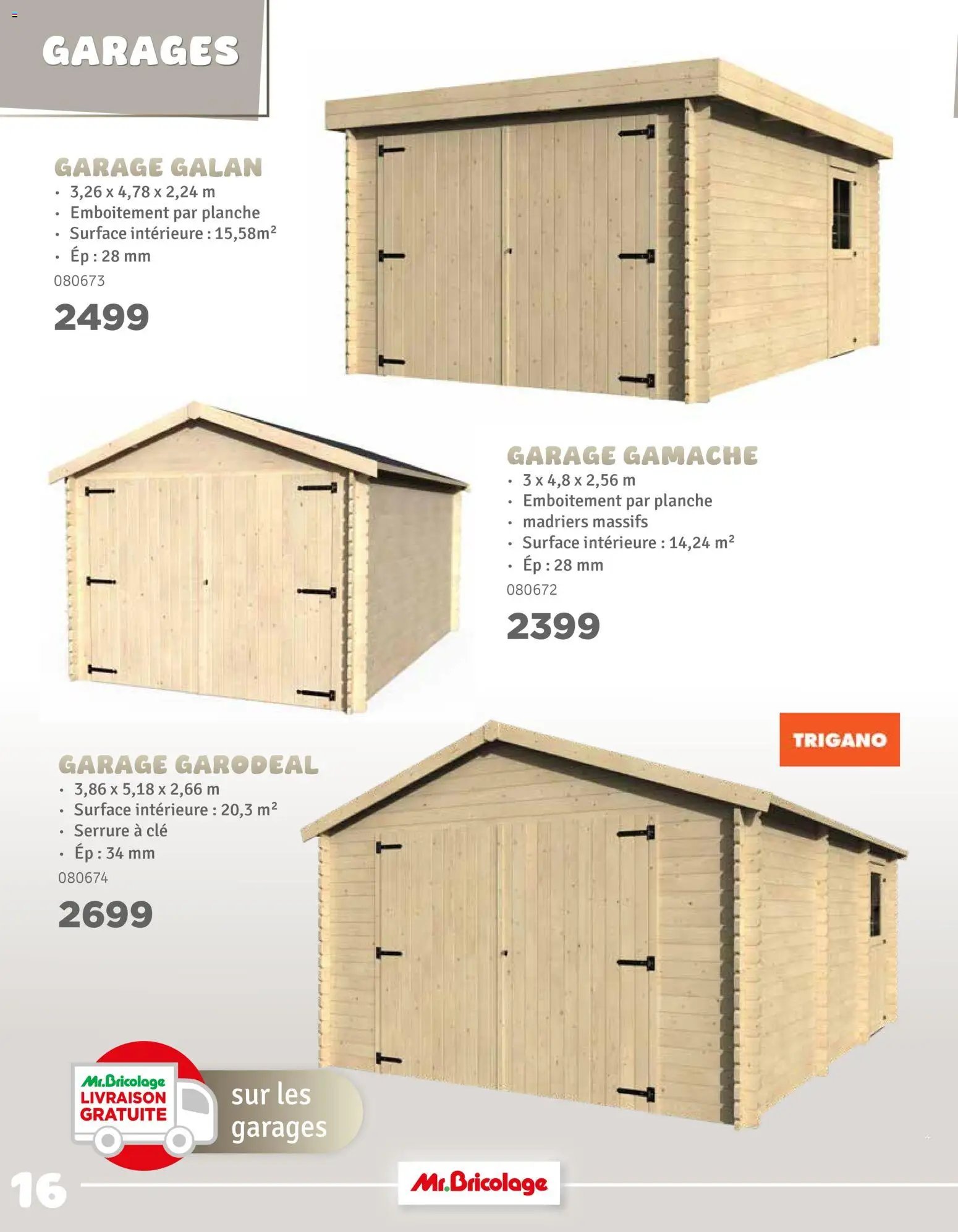 Mr Bricolage folder / publicité
