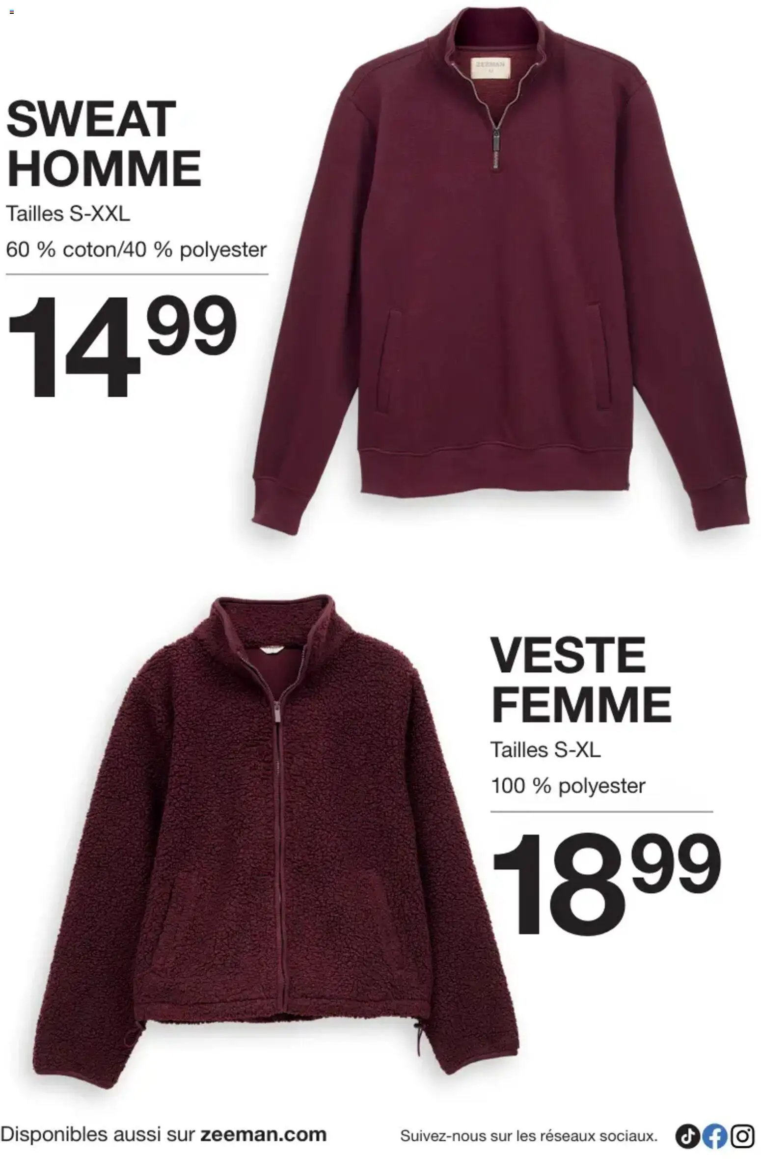 Zeeman publicité