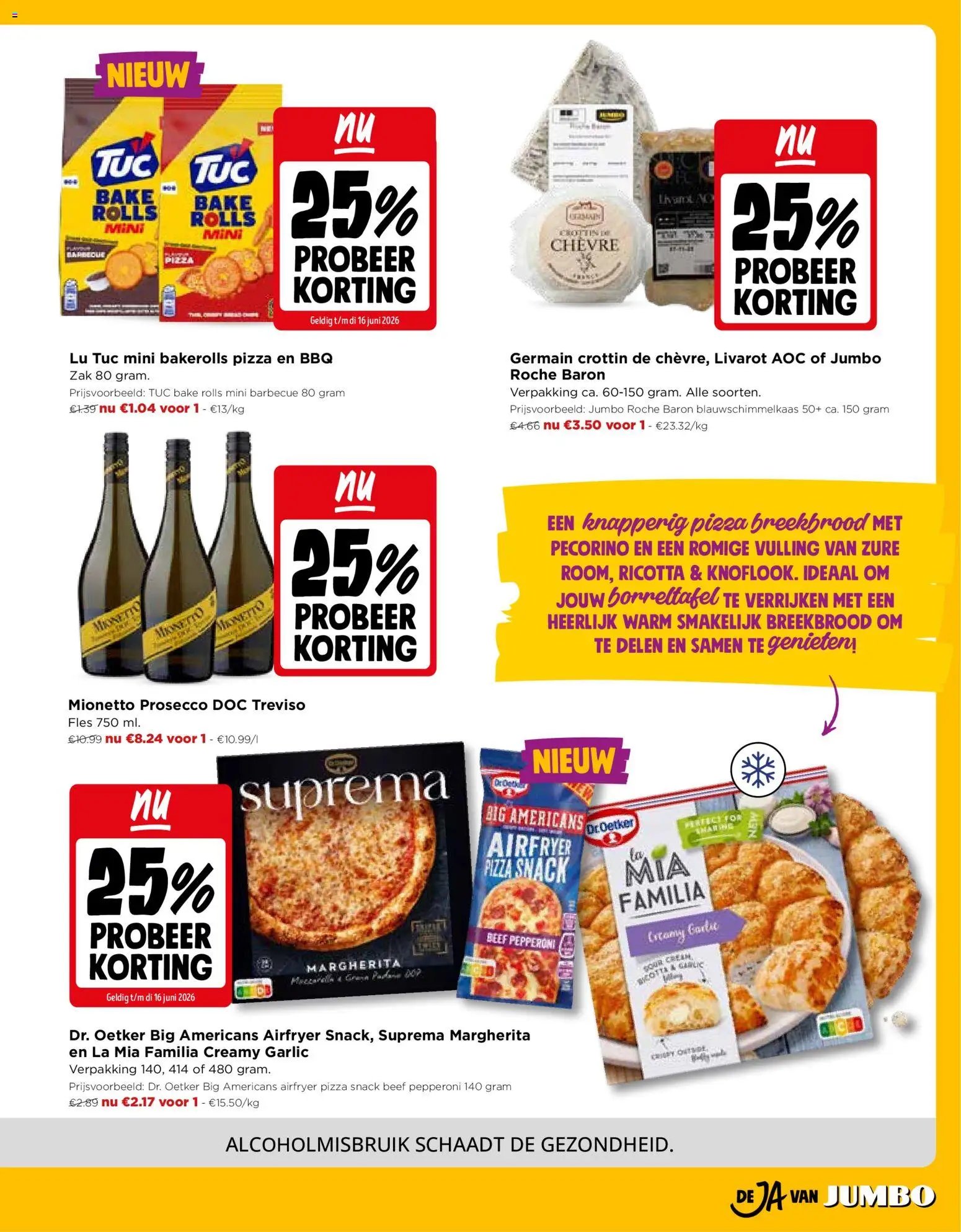 JUMBO folder / publicité