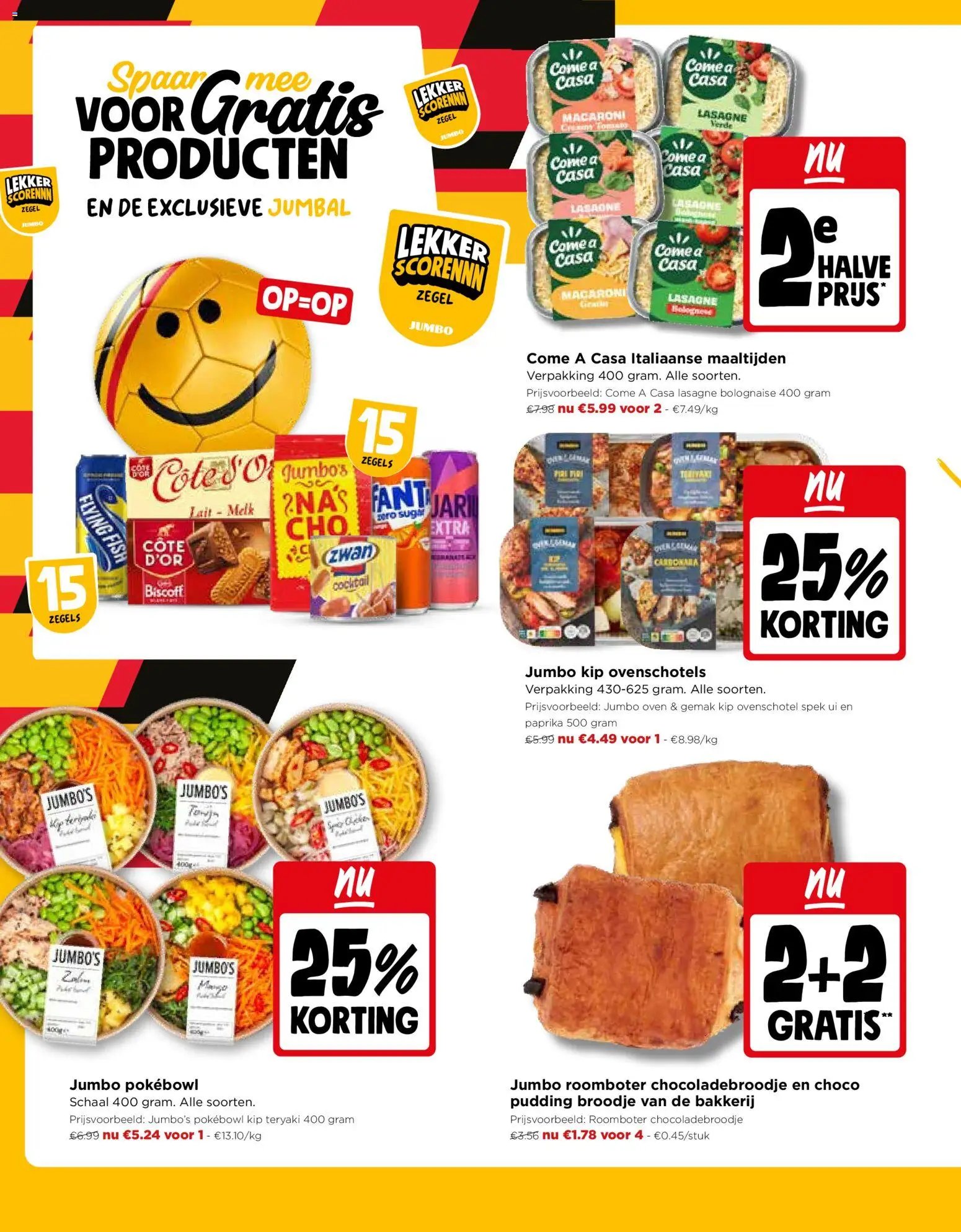 JUMBO folder / publicité