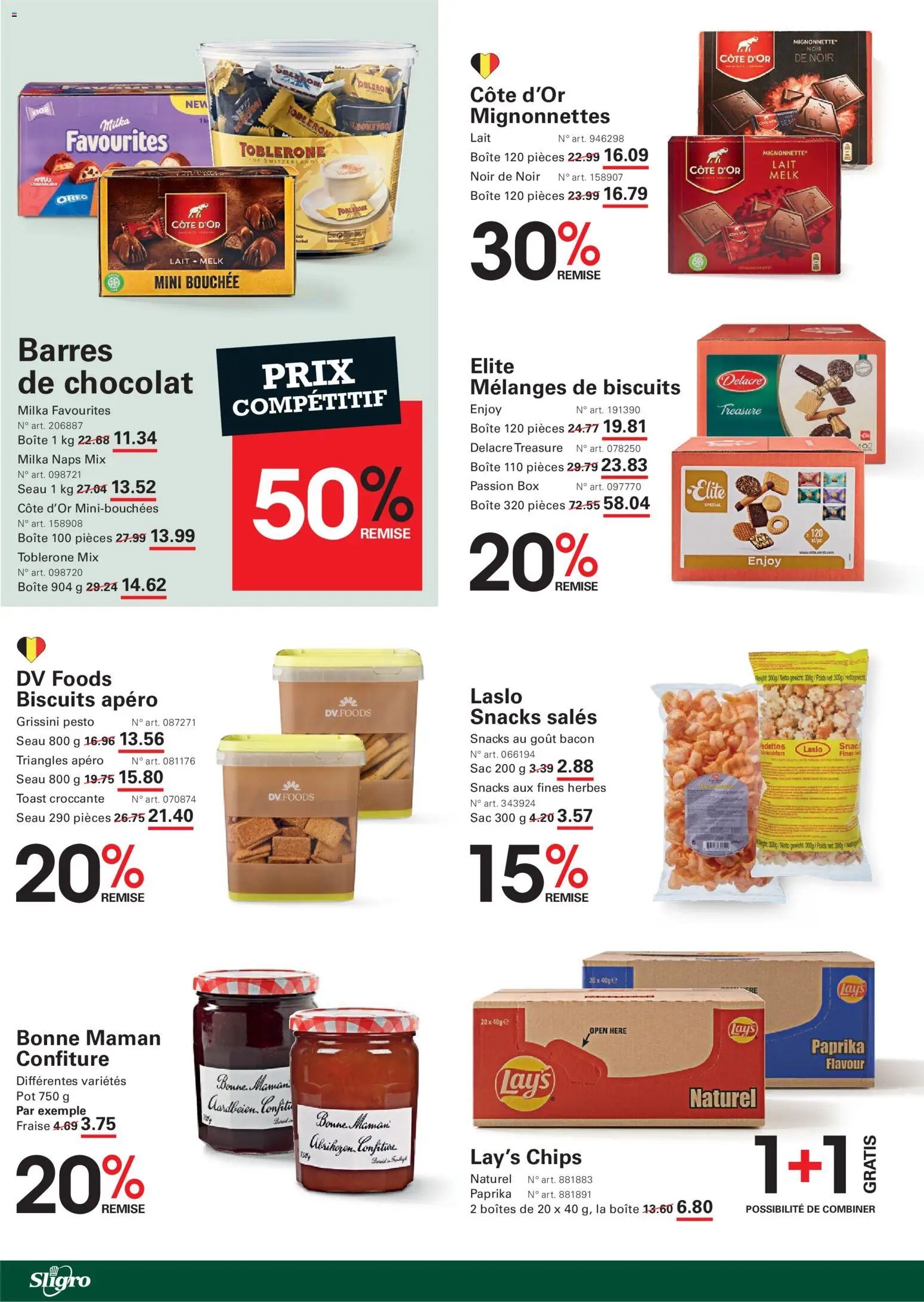 Sligro - Publicité