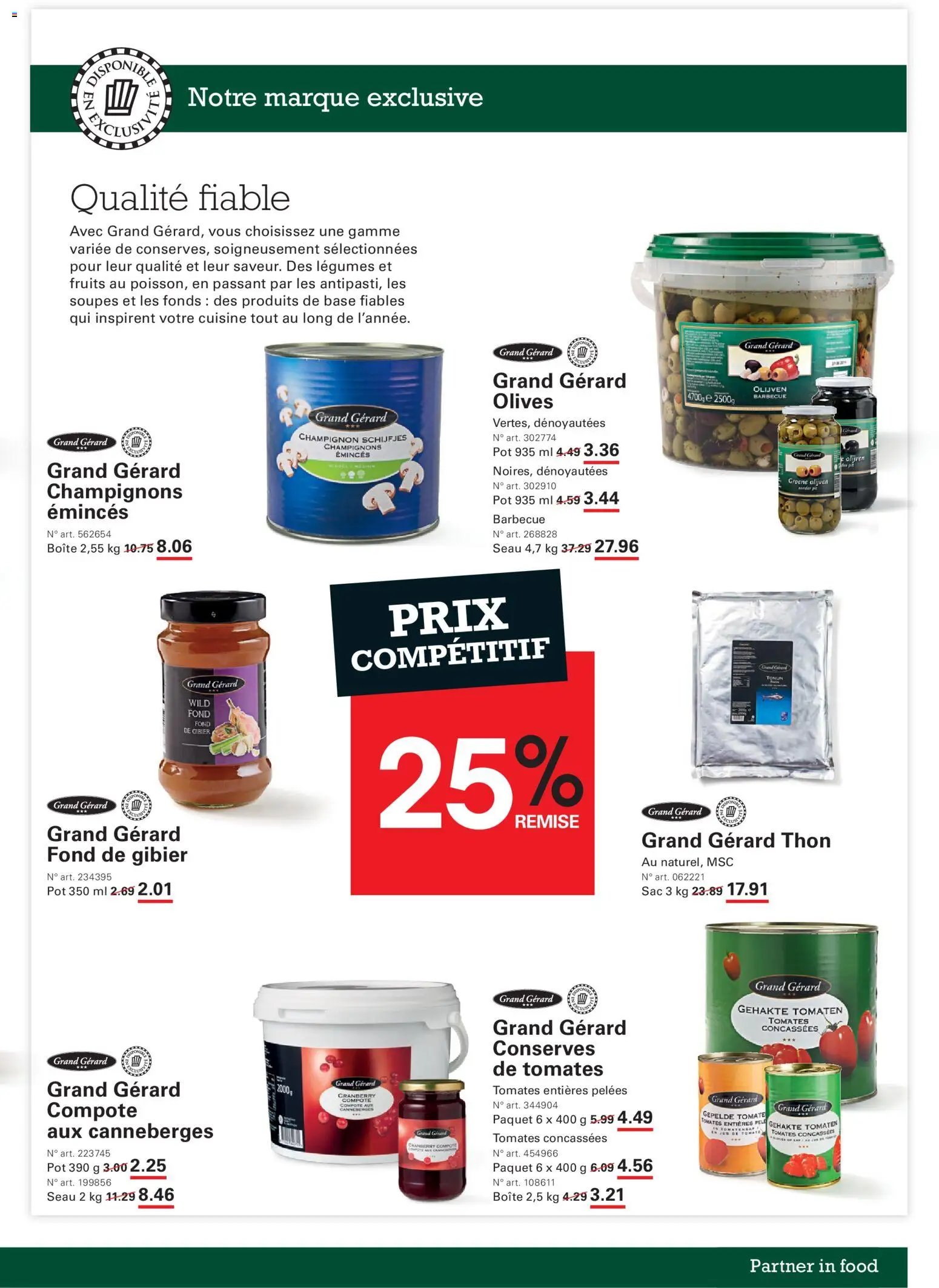 Sligro - Publicité