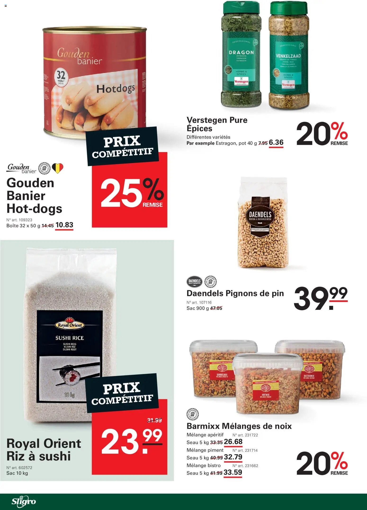 Sligro - Publicité