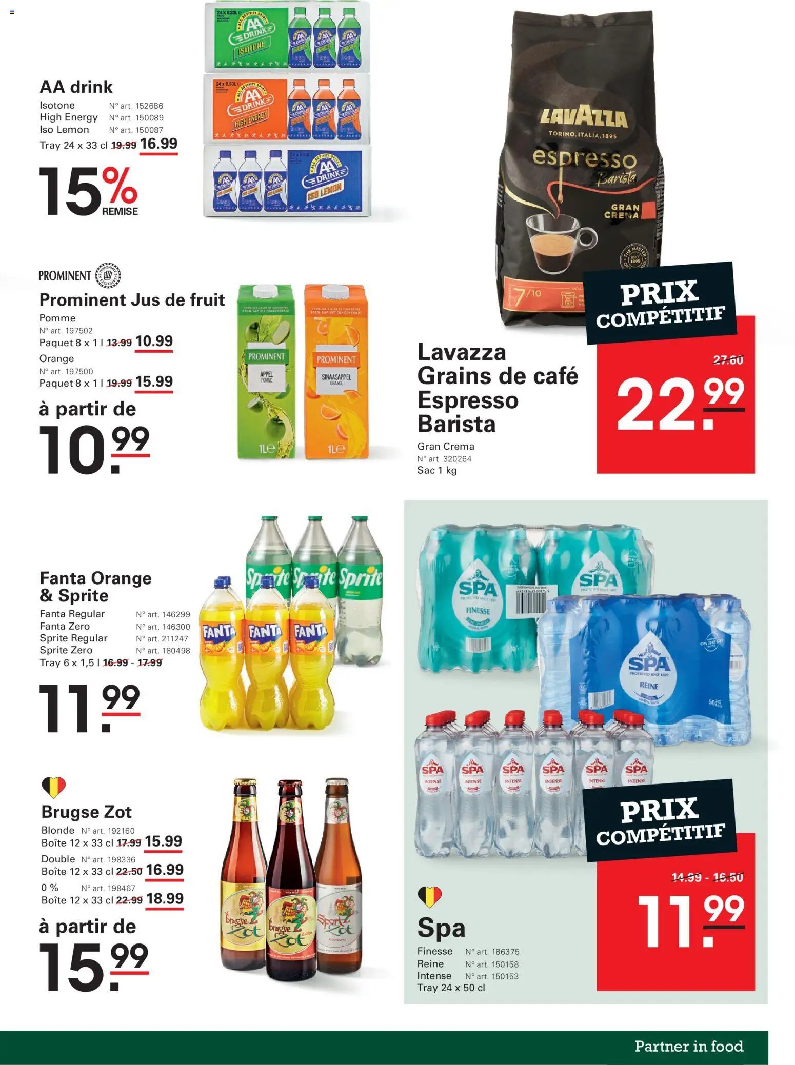 Sligro - Publicité