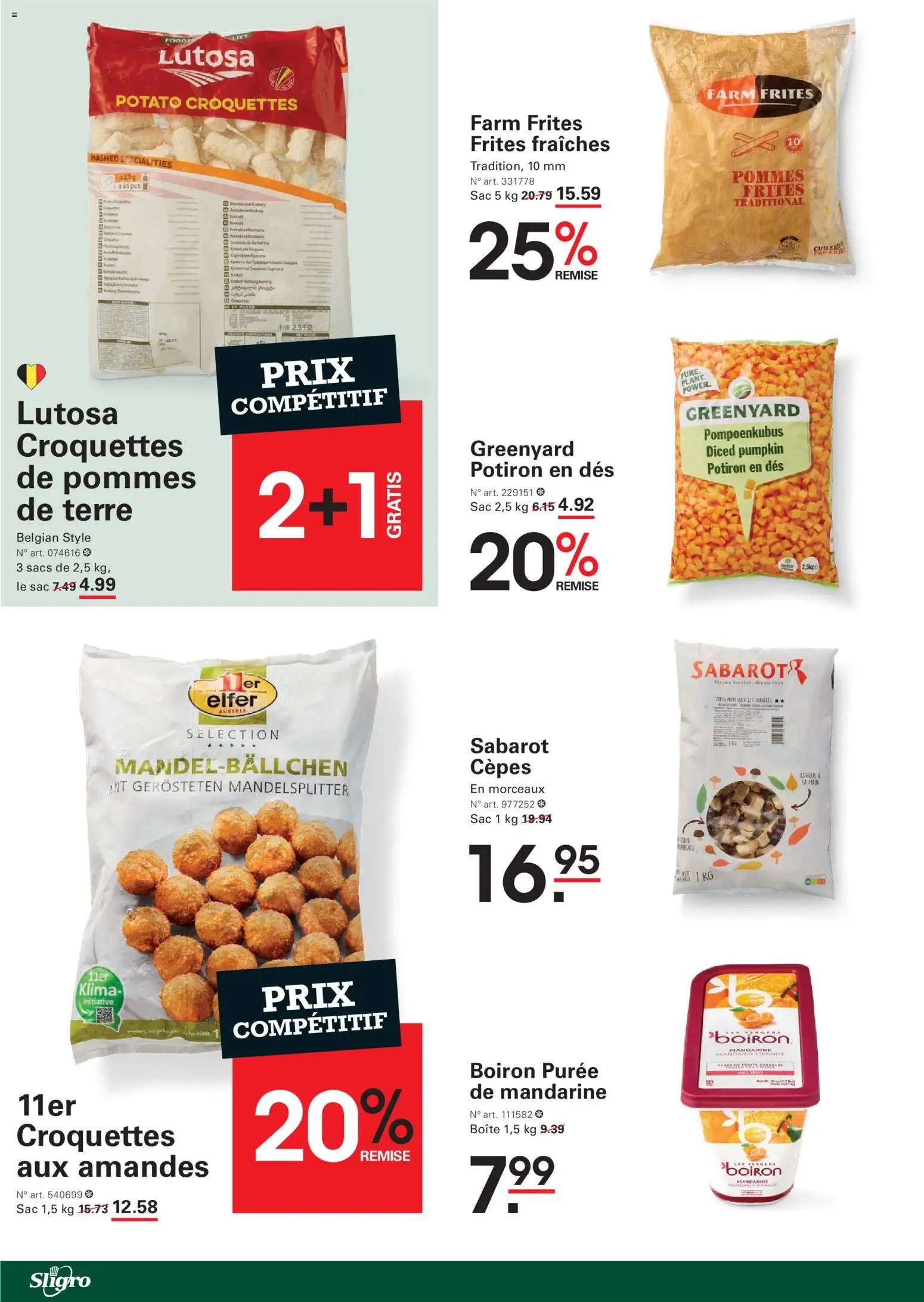 Sligro - Publicité
