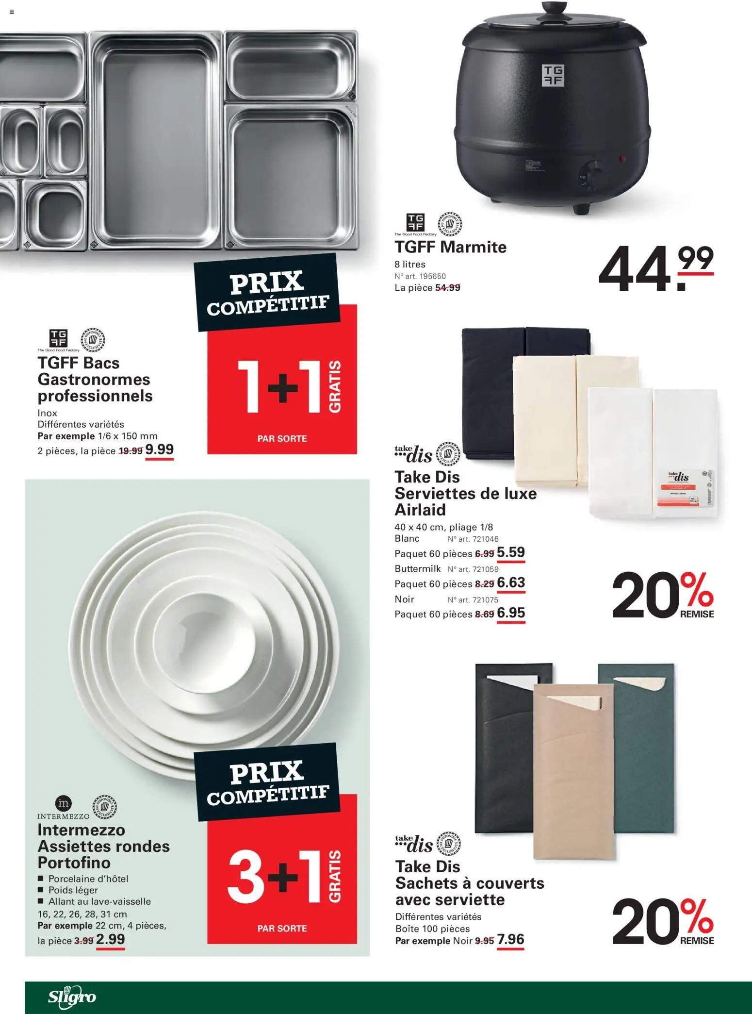 Sligro - Publicité