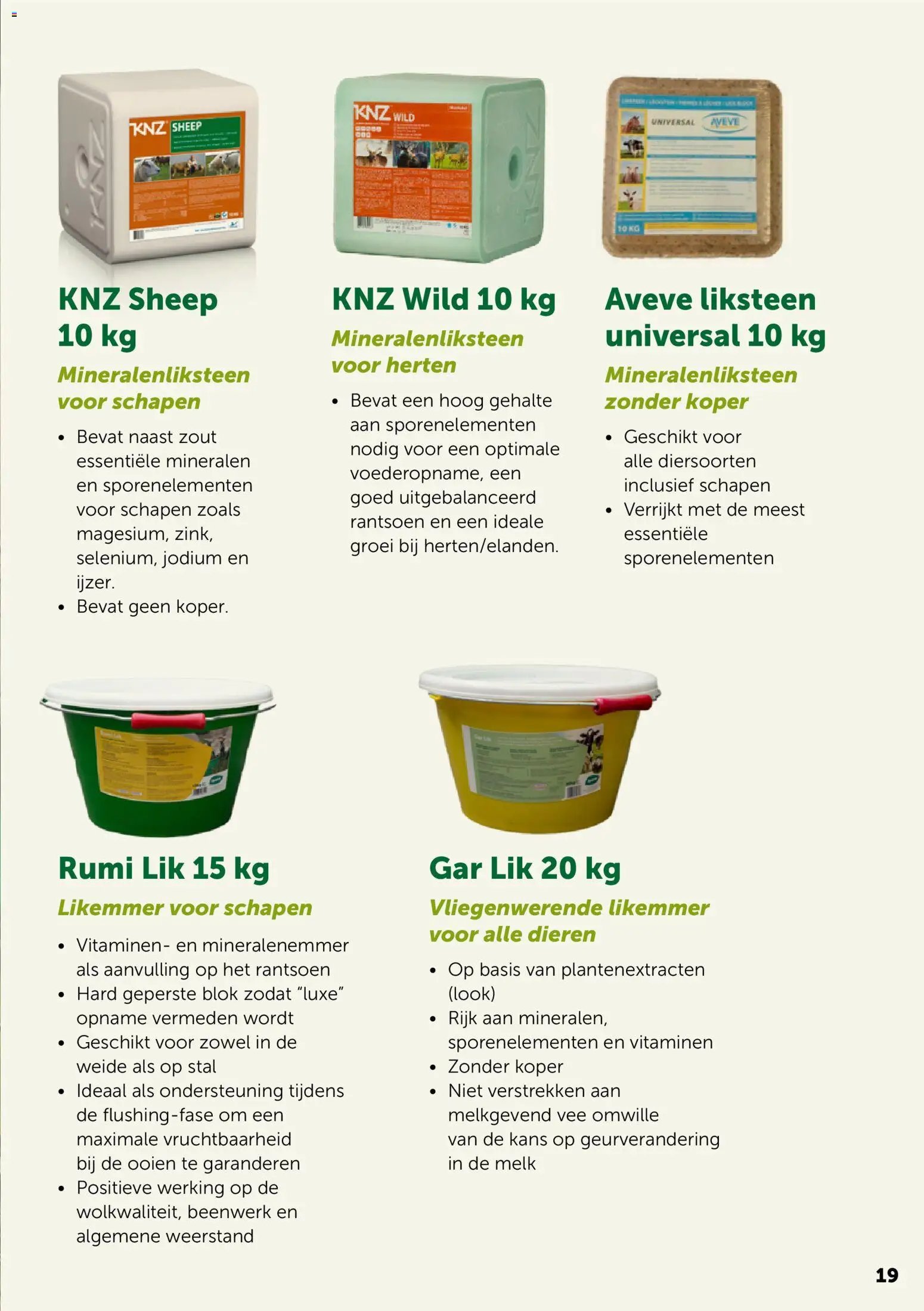 Aveve Gids kleine herkauwers