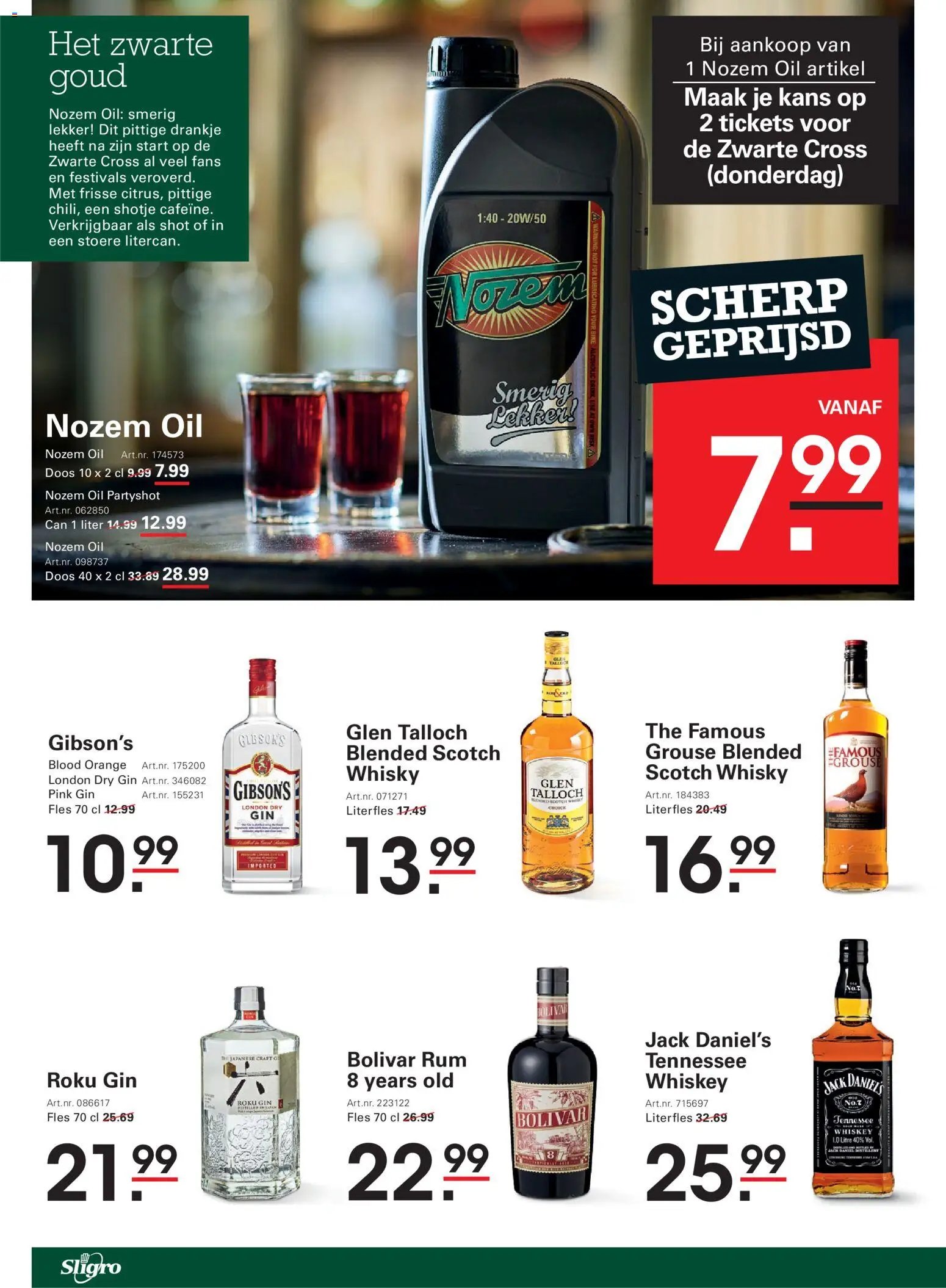 Sligro folder Wijn