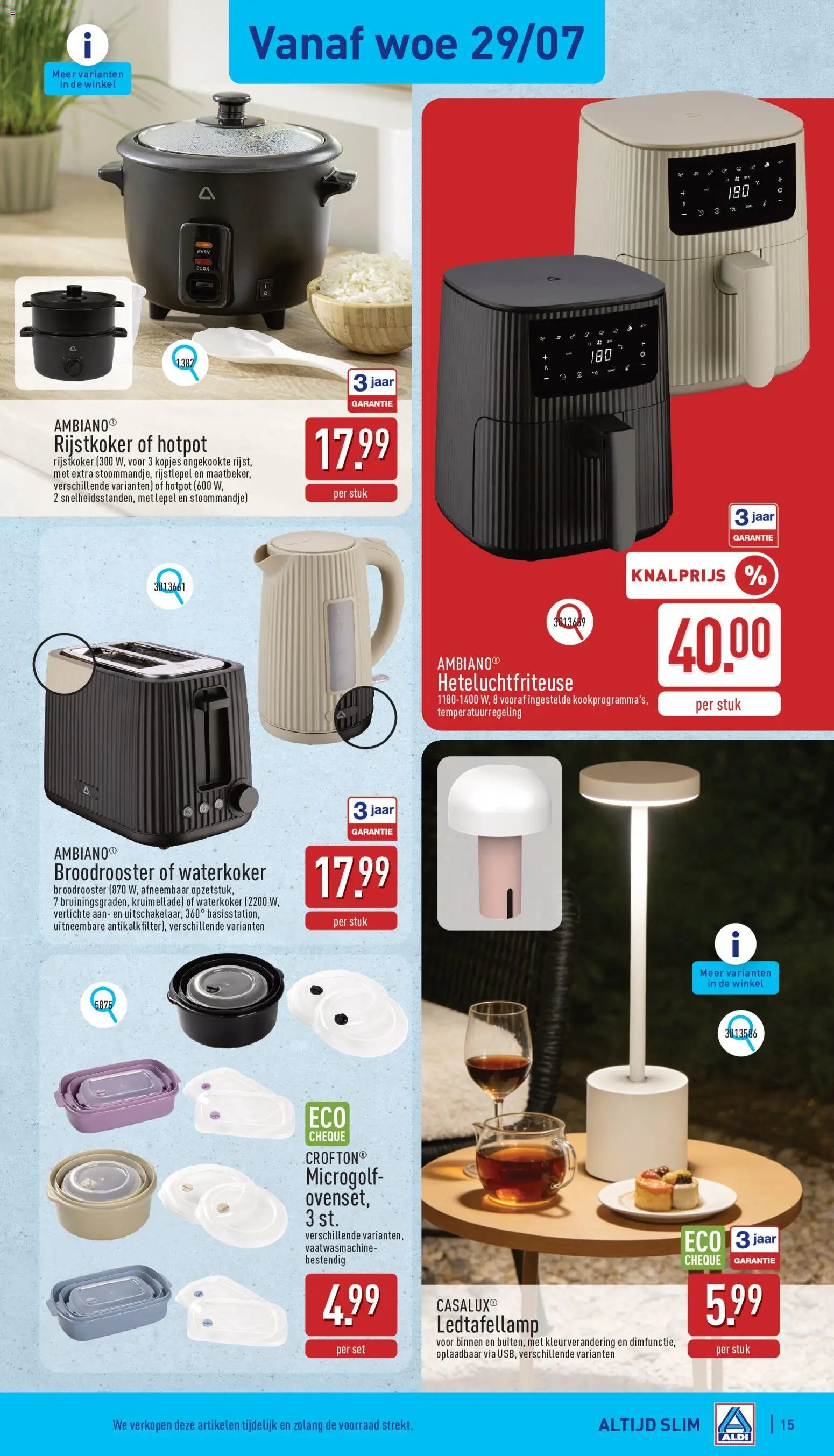 Aldi folder week 31