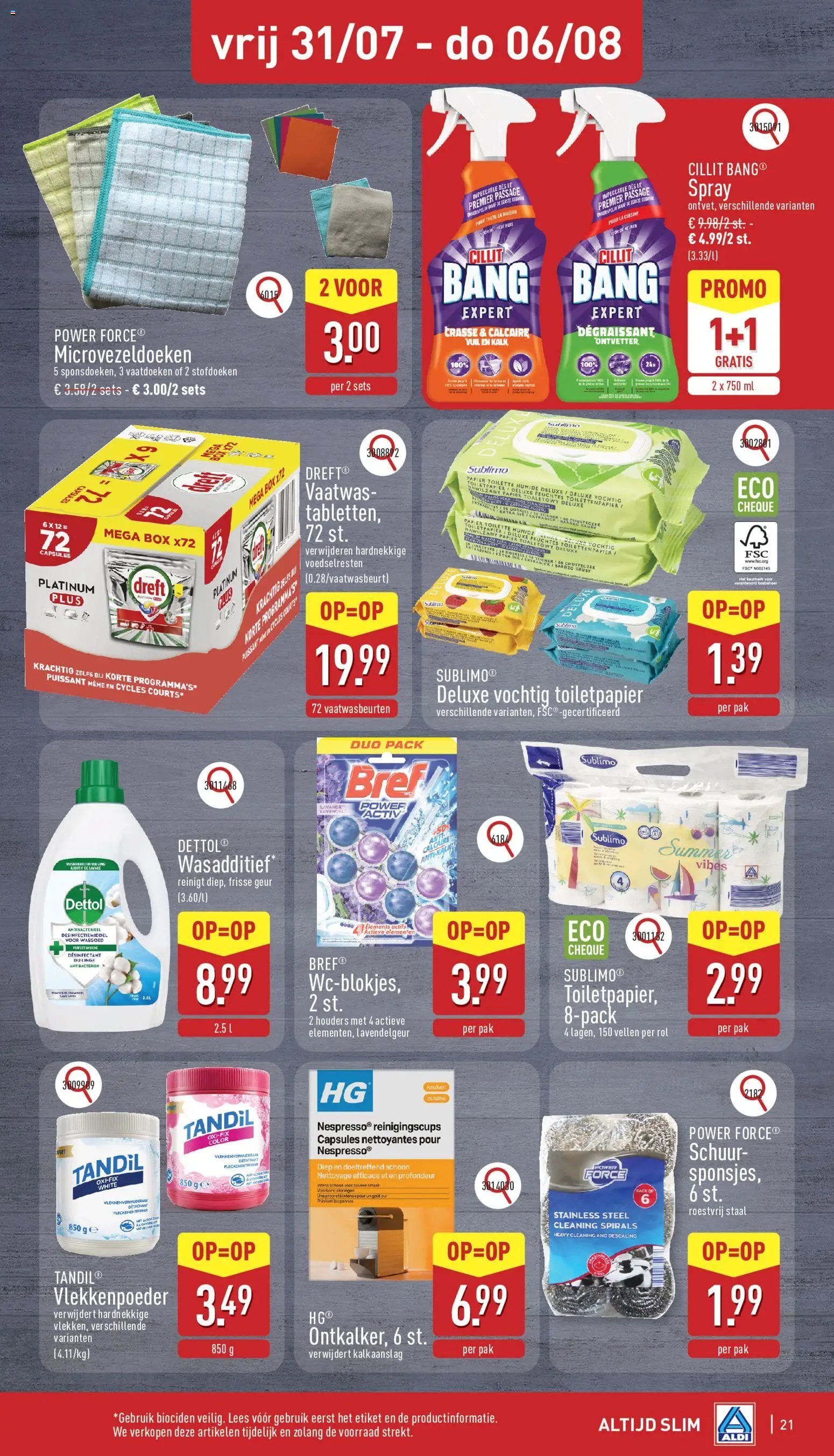 Aldi folder week 31