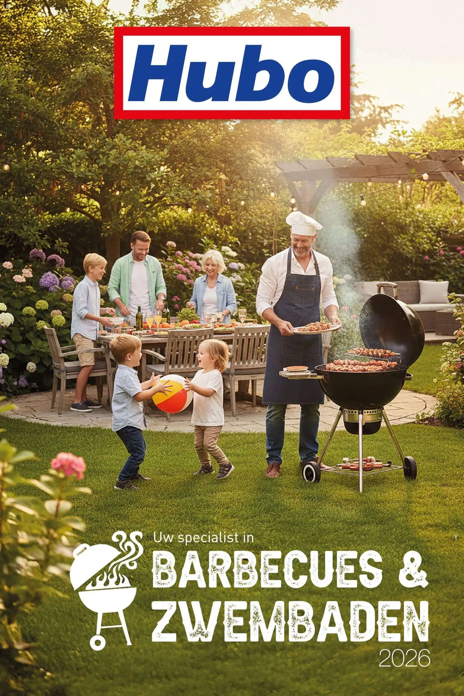 Hubo Barbecues en zwembaden