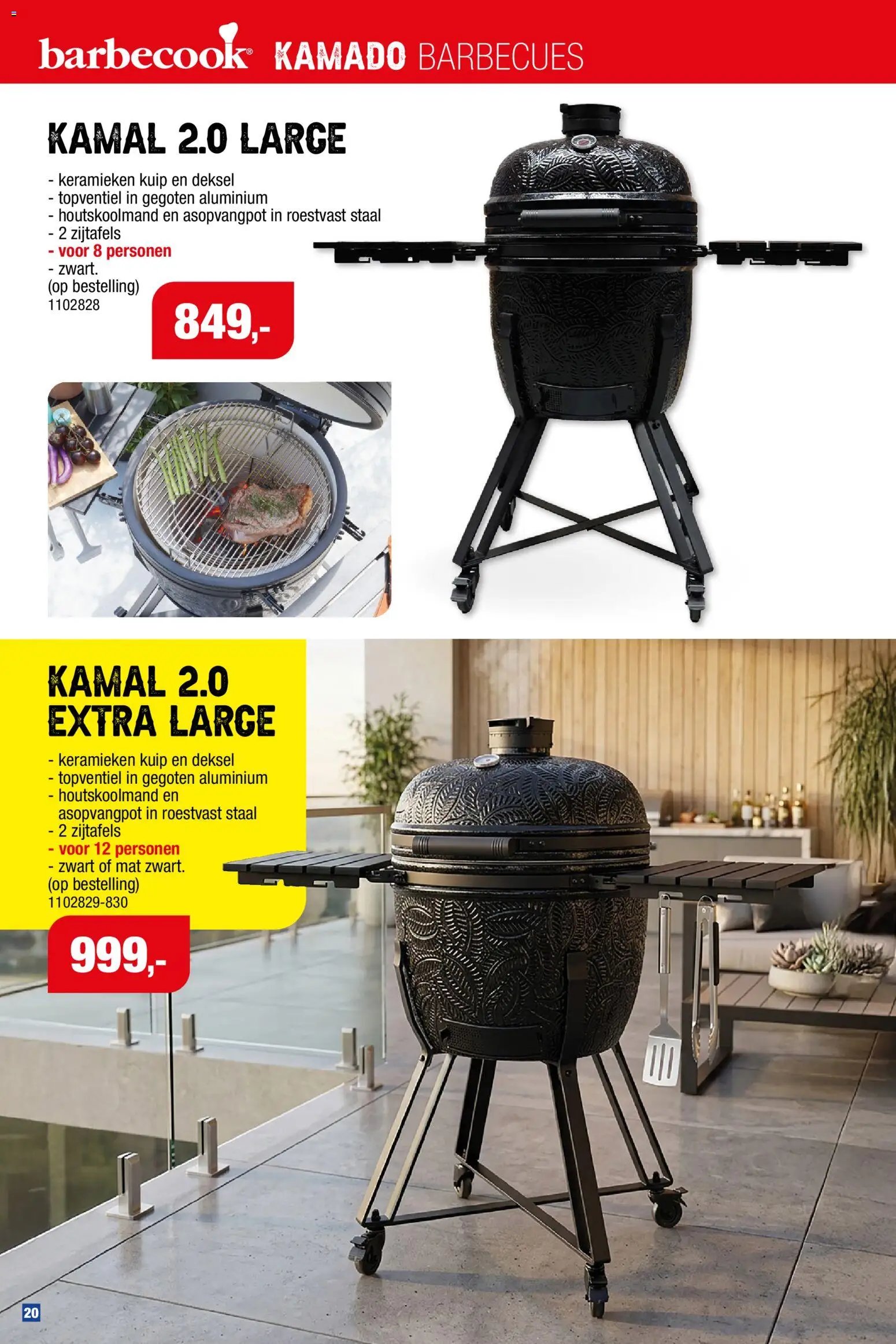 Hubo Barbecues en zwembaden