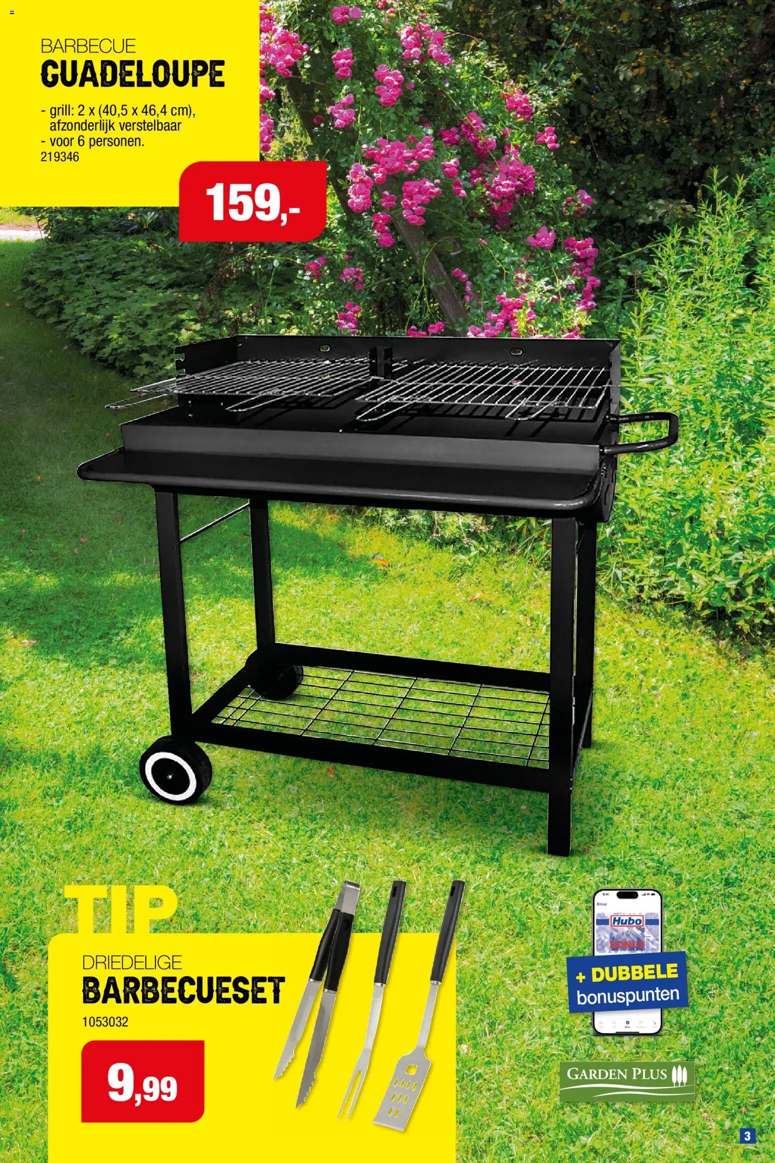 Hubo Barbecues en zwembaden