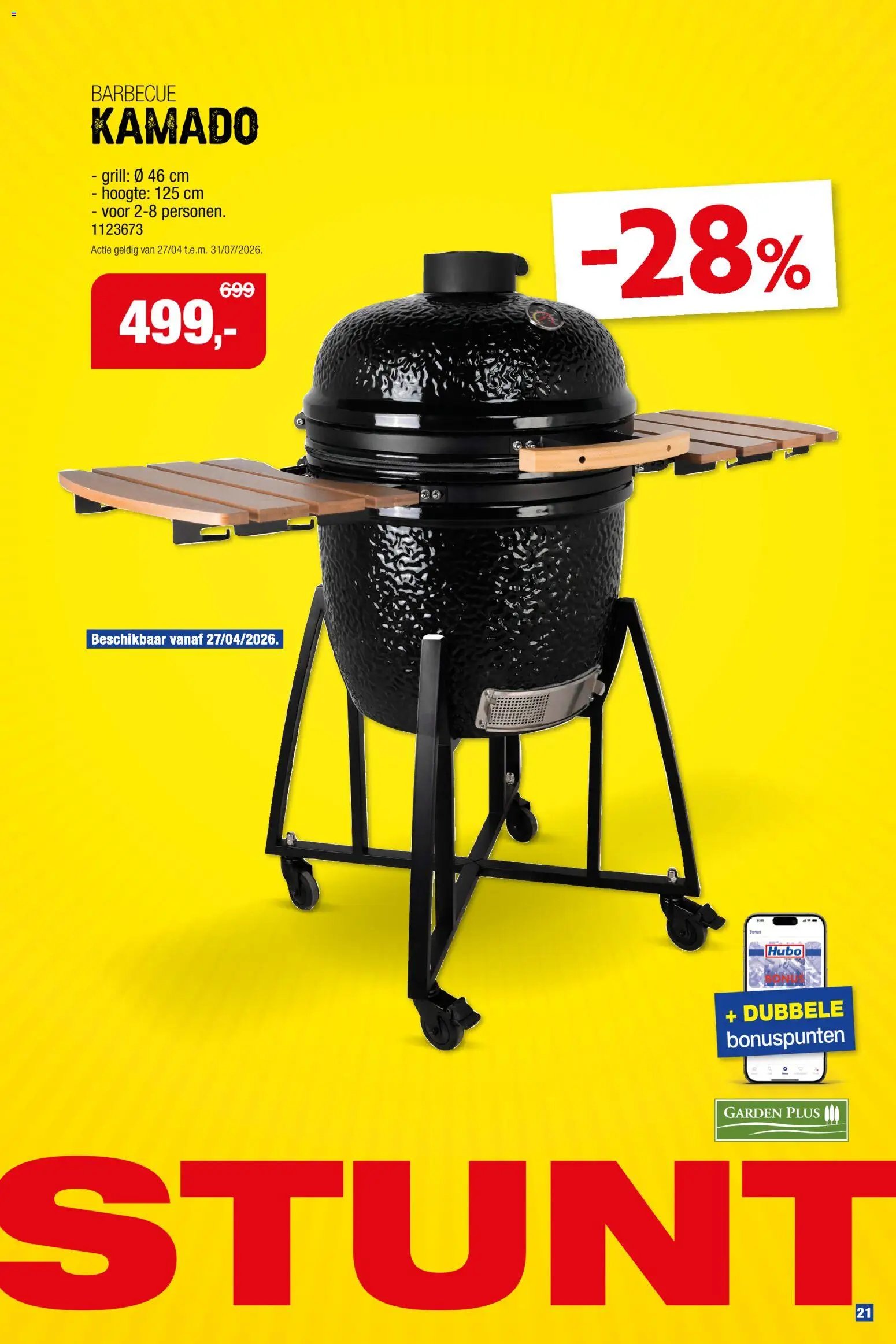 Hubo Barbecues en zwembaden
