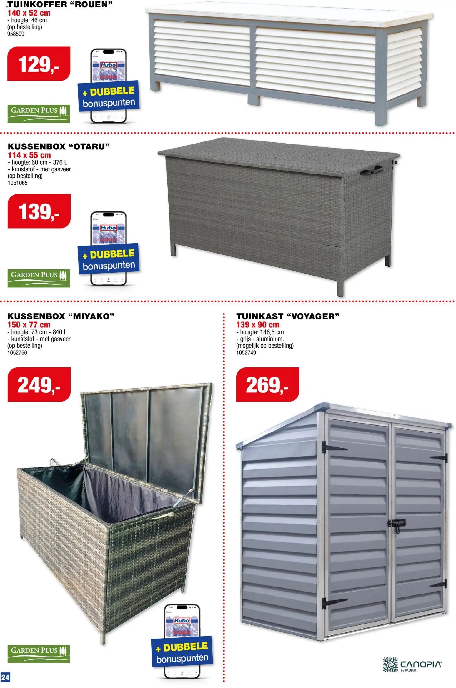 Hubo Barbecues en zwembaden