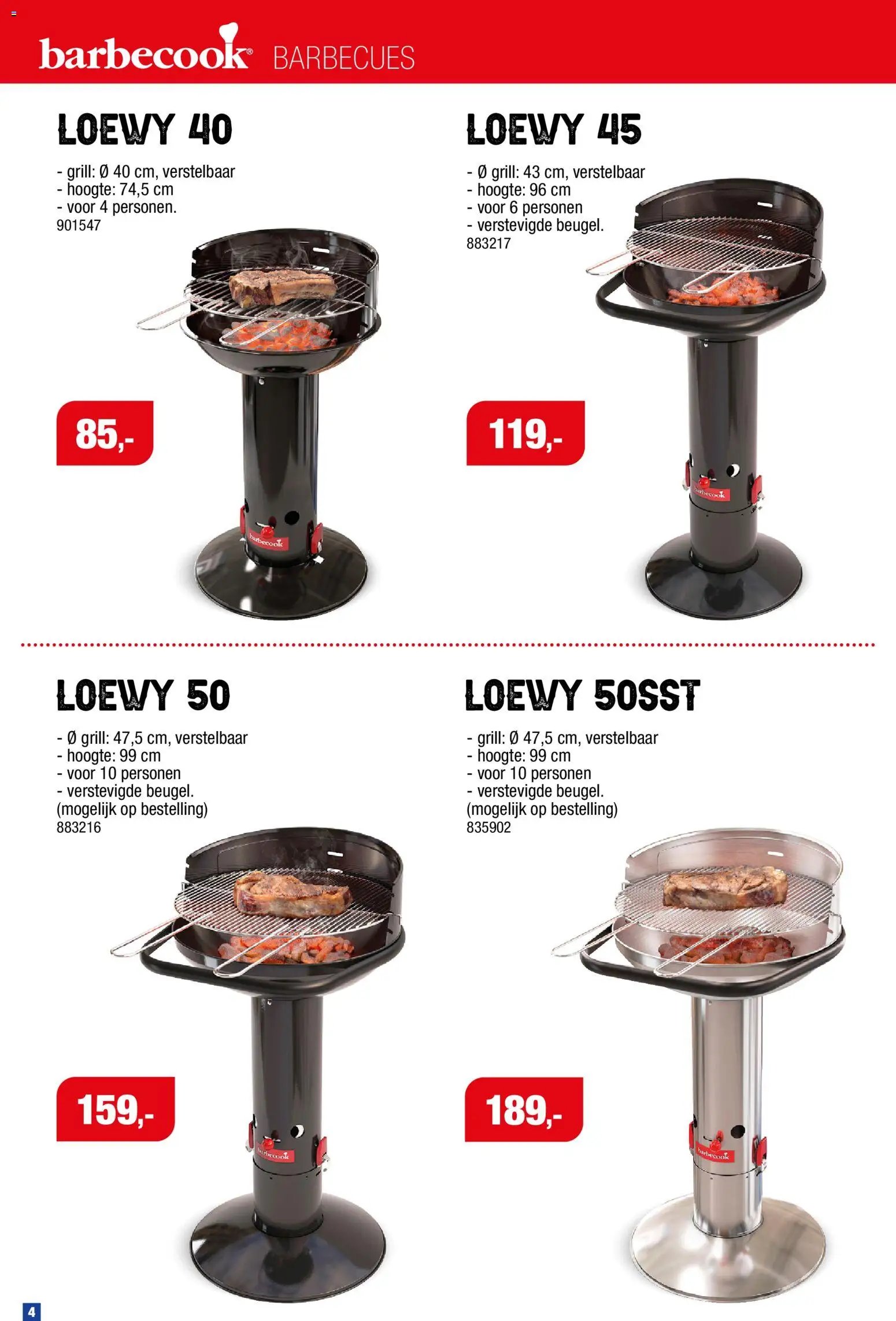 Hubo Barbecues en zwembaden