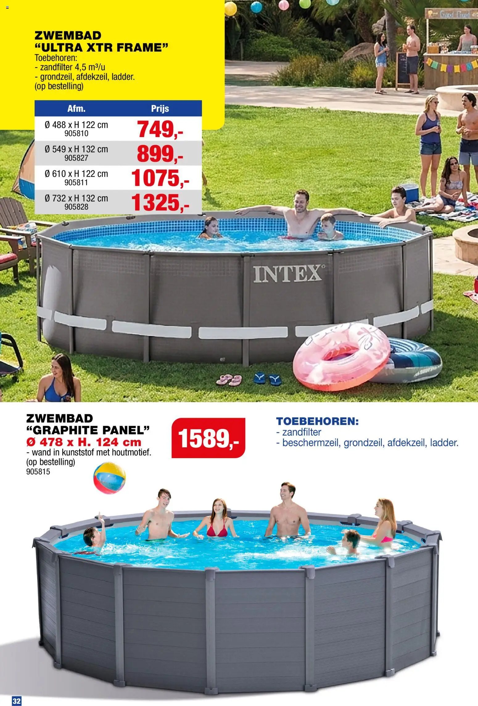 Hubo Barbecues en zwembaden